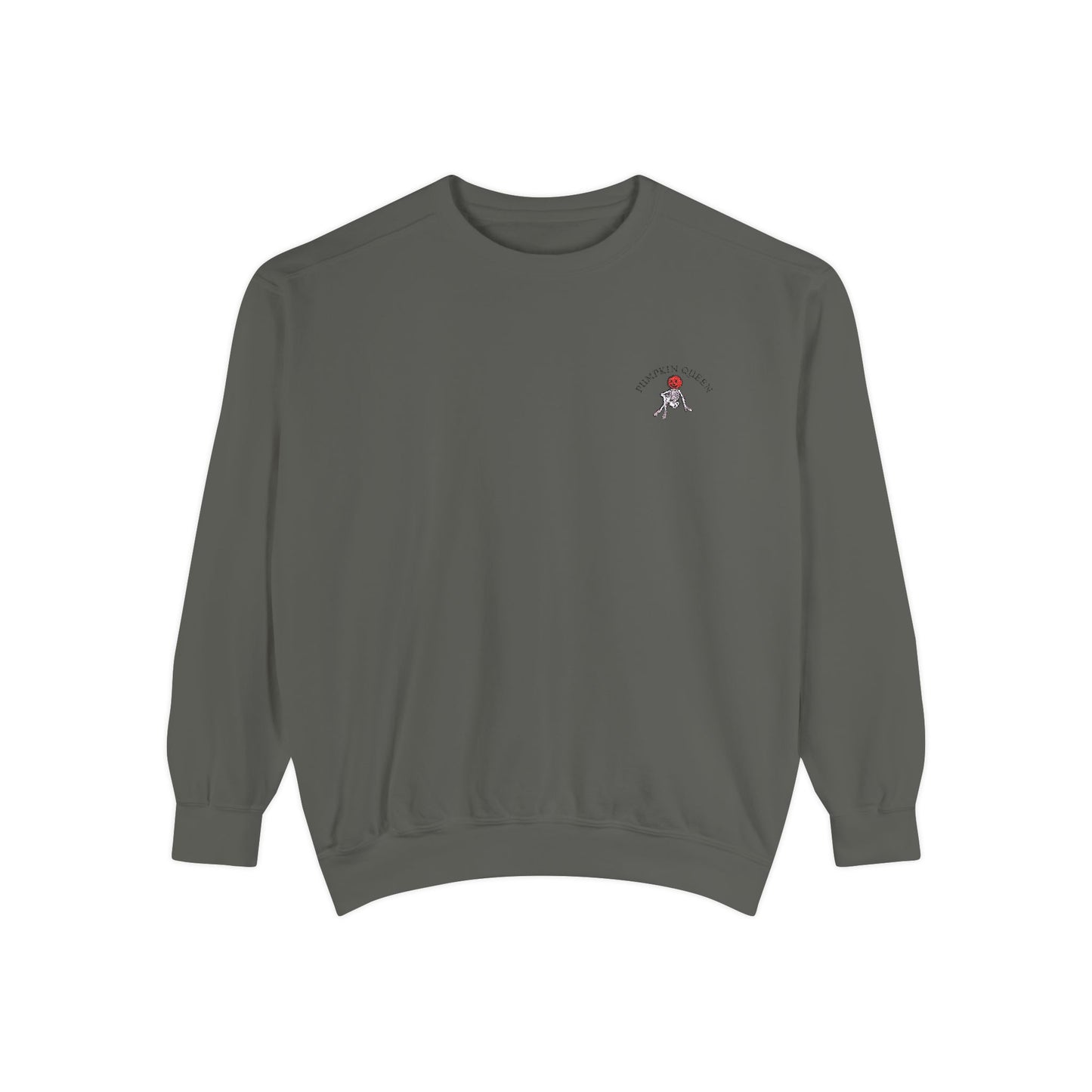 Pumpkin Queen Embroidered Sweatshirt