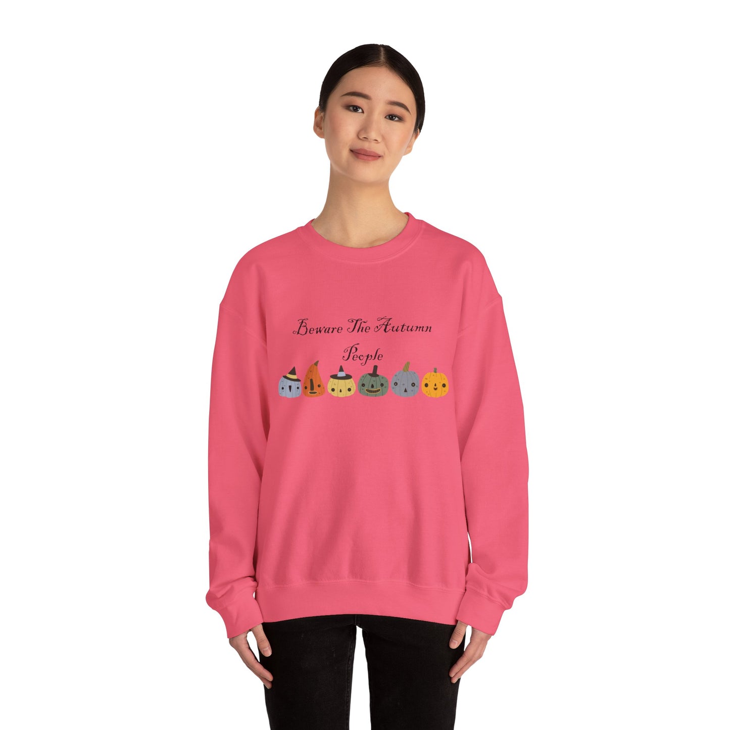 Beware The Autumn People Crewneck Sweatshirt