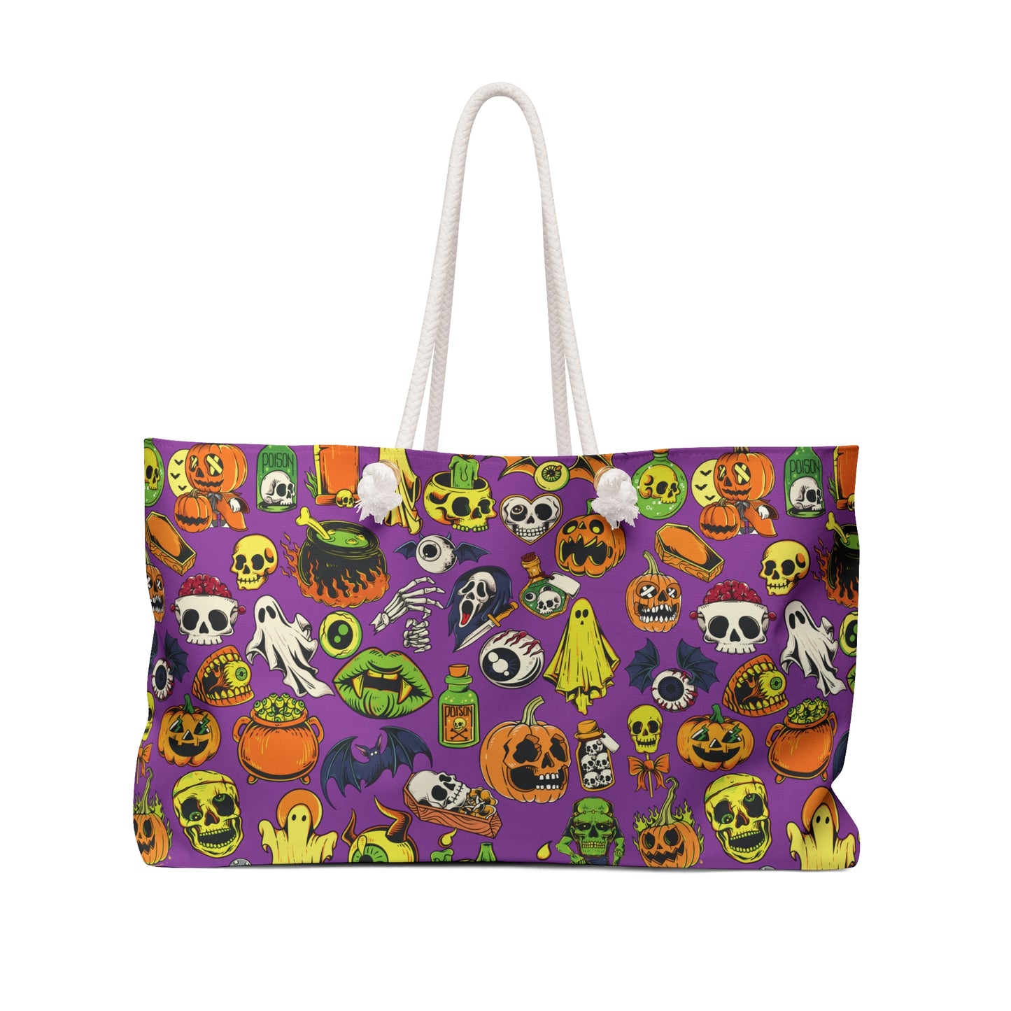 Purple Monster Mash Oversized Tote