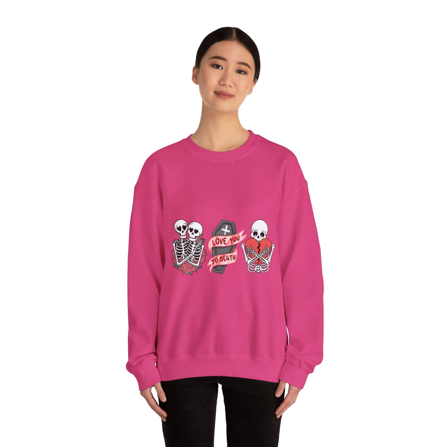 Love You to Death Crewneck Sweatshirt