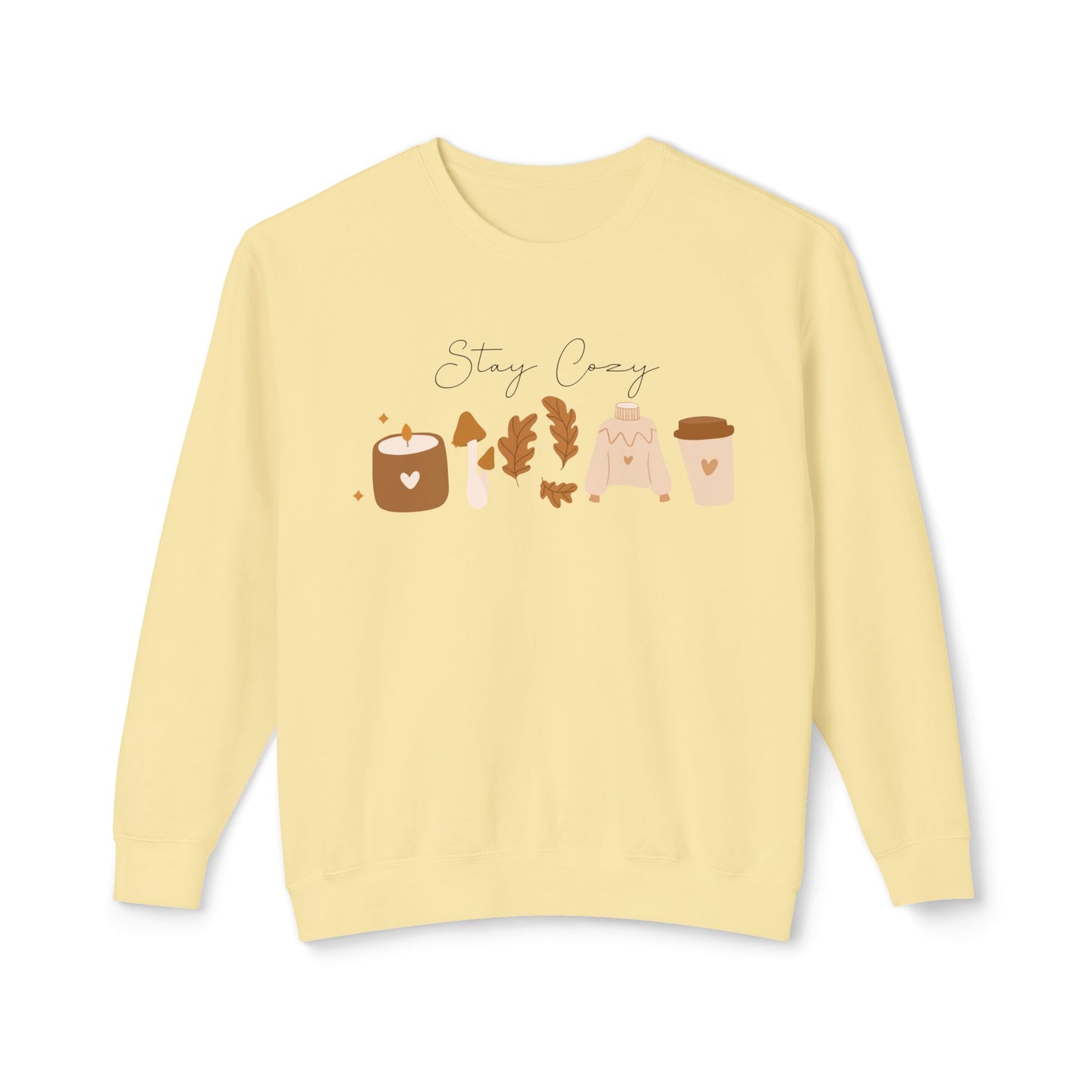 Stay Cozy Unisex Lightweight Crewneck Sweatshirt