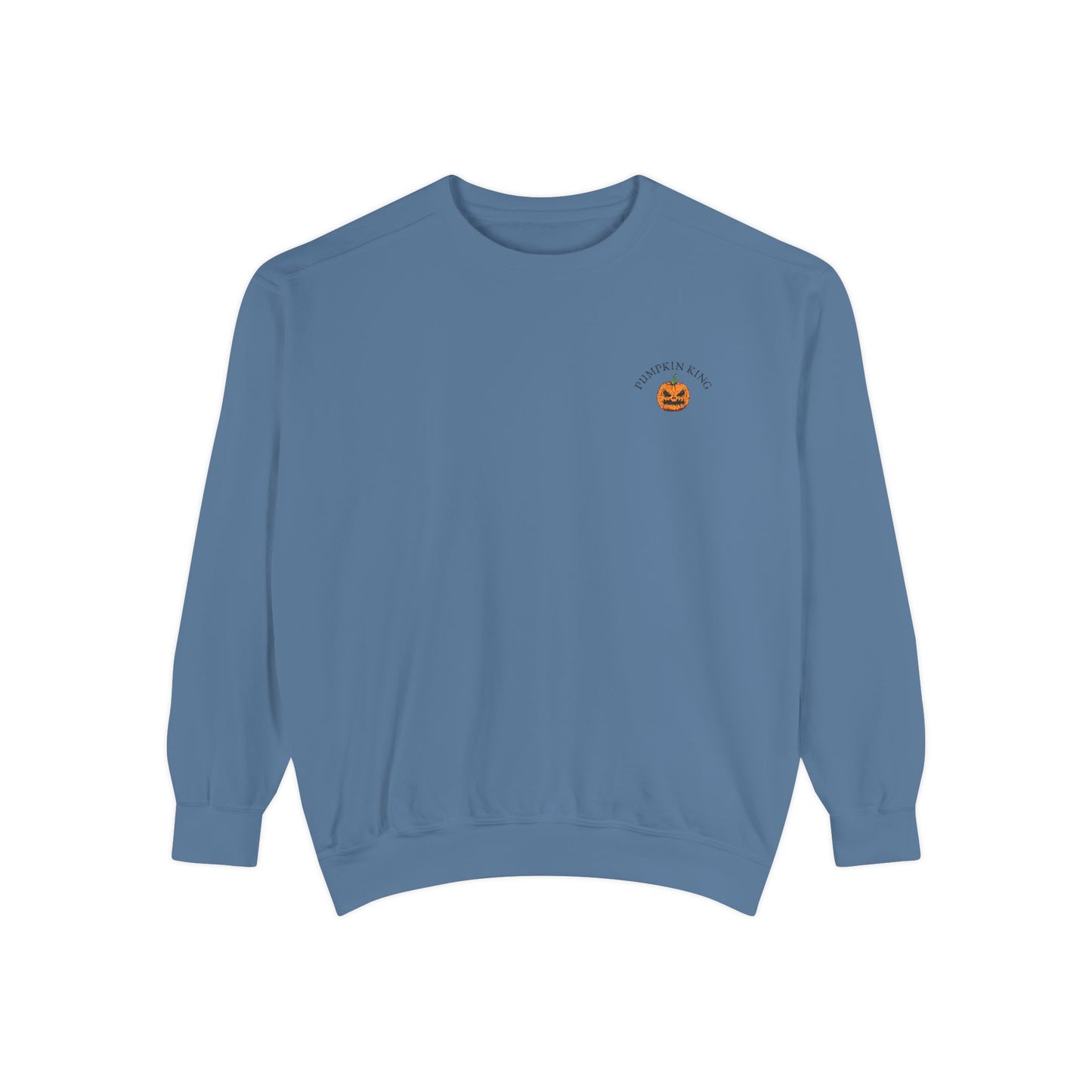 Pumpkin King Embroidered Sweatshirt