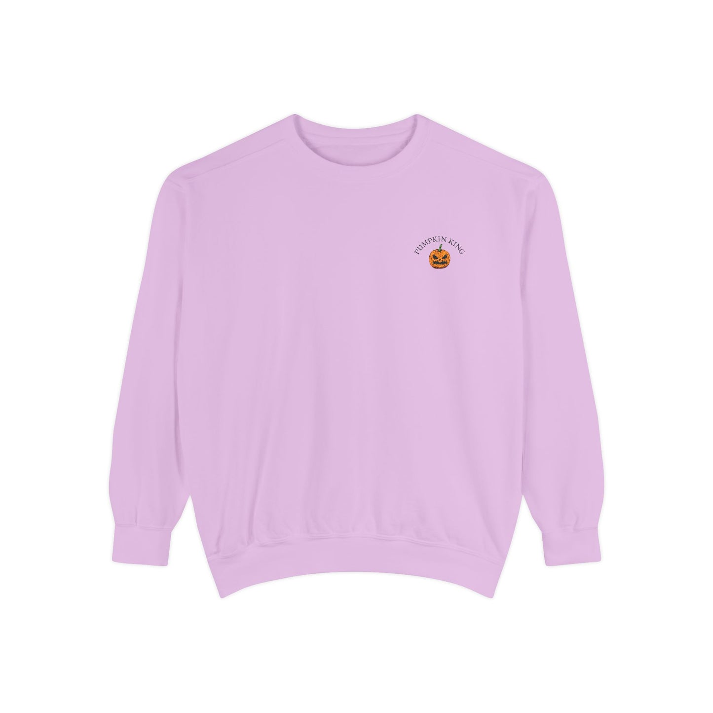 Pumpkin King Embroidered Sweatshirt