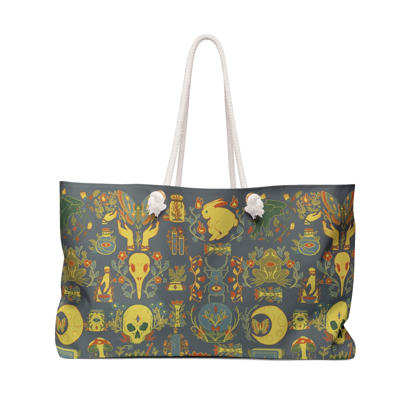 Dark Grey Enchanted Alchemy Weekender Bag