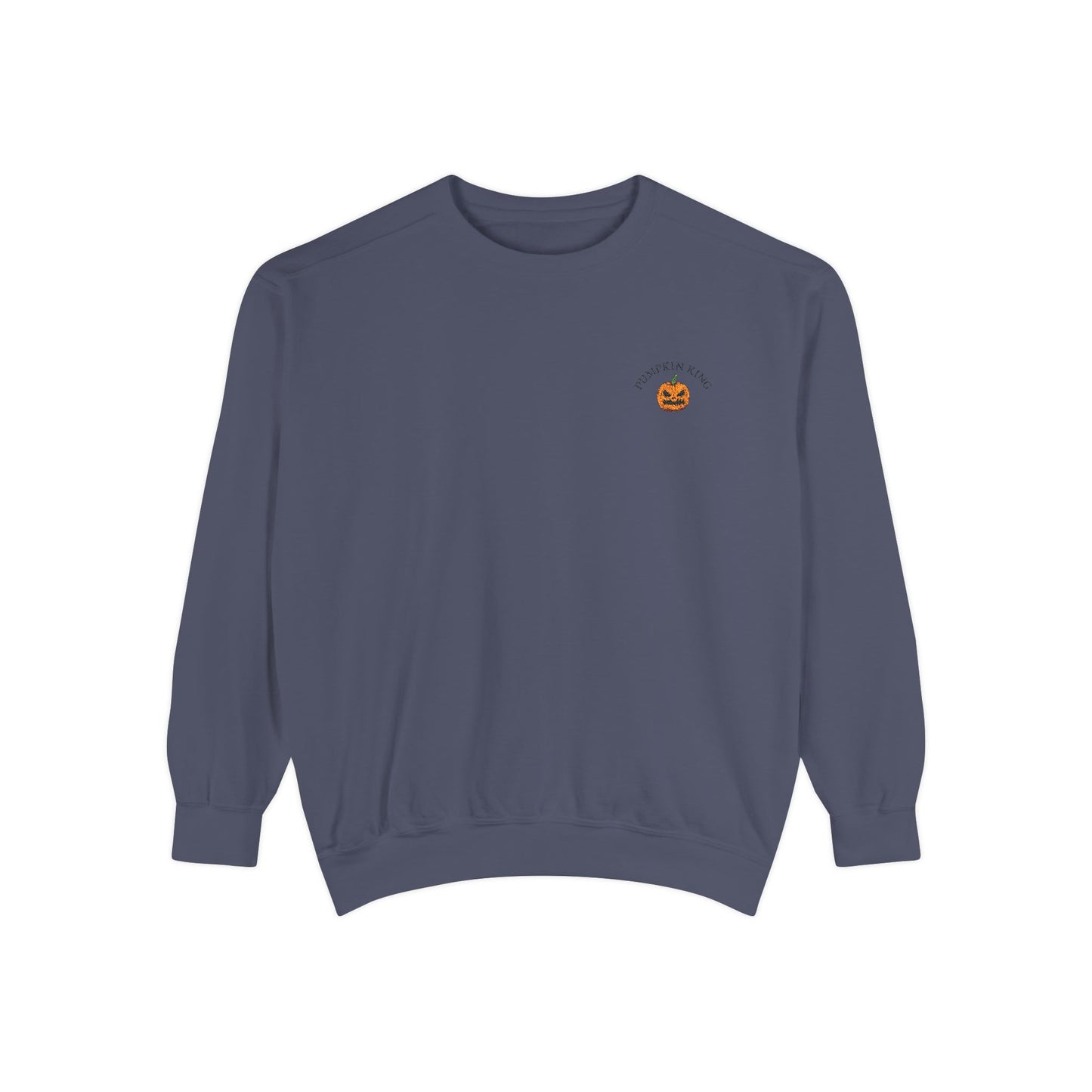 Pumpkin King Embroidered Sweatshirt