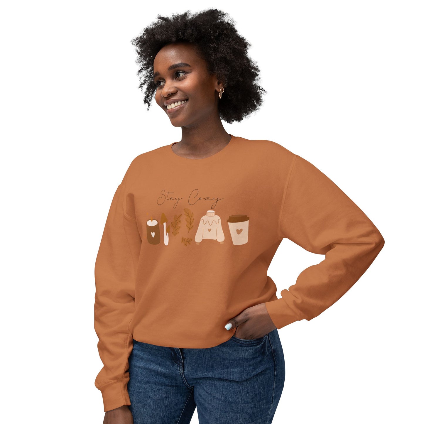Stay Cozy Unisex Lightweight Crewneck Sweatshirt