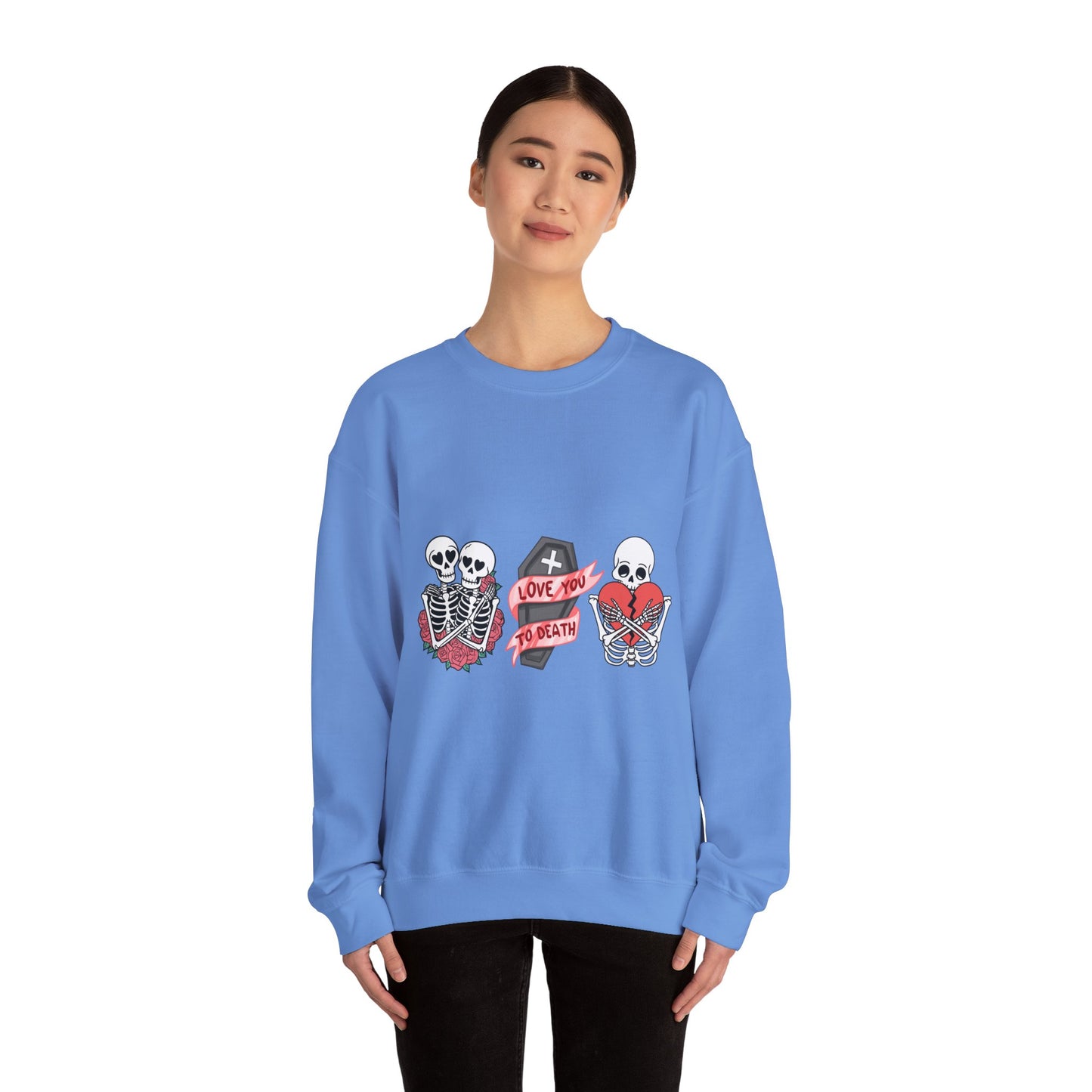 Love You to Death Crewneck Sweatshirt