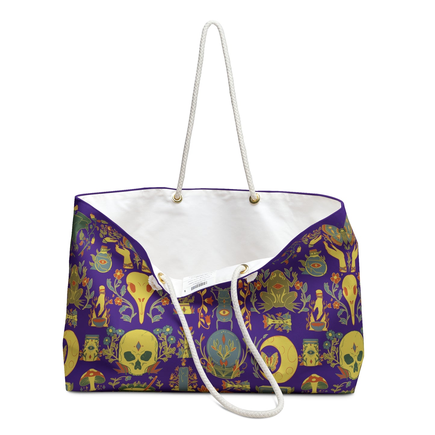 Dark Purple Enchanted Alchemy Weekender Bag