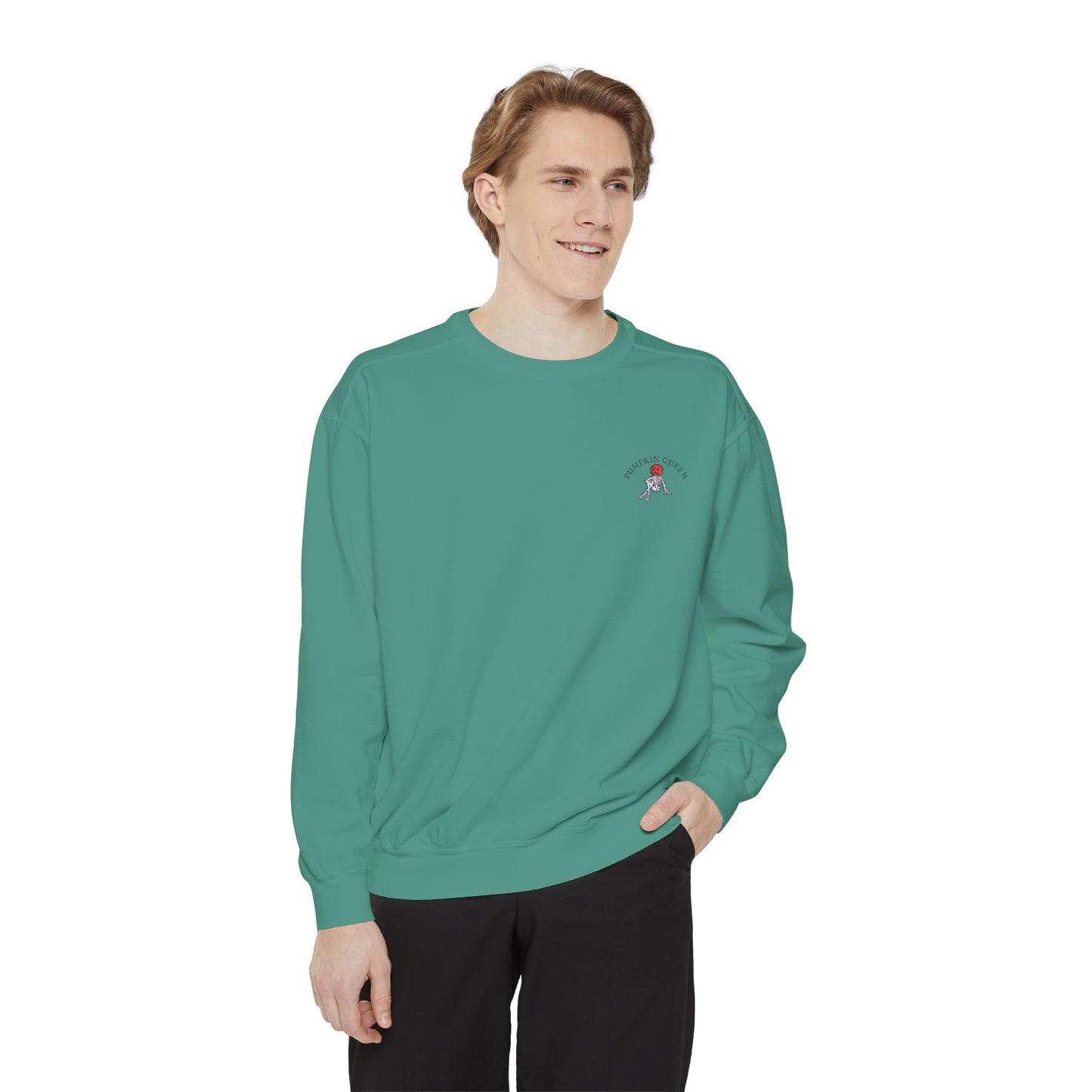 Pumpkin Queen Embroidered Sweatshirt