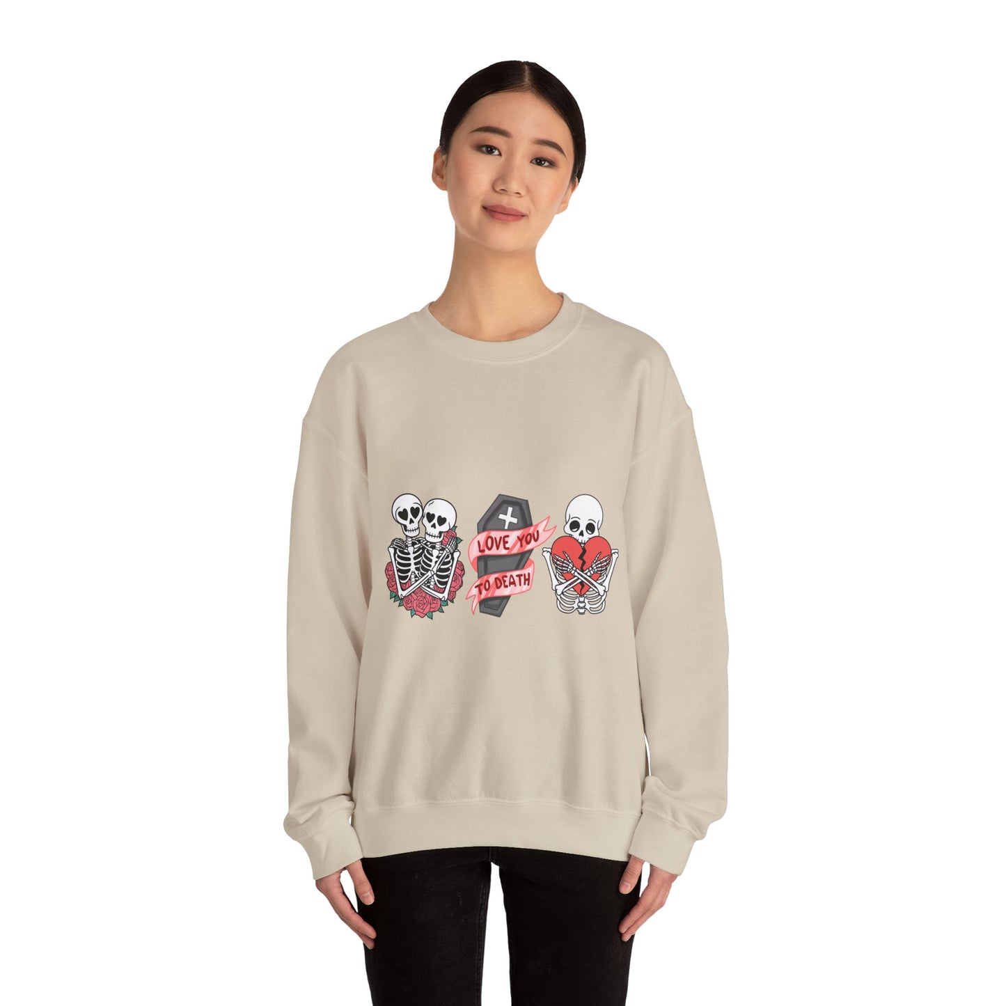Love You to Death Crewneck Sweatshirt