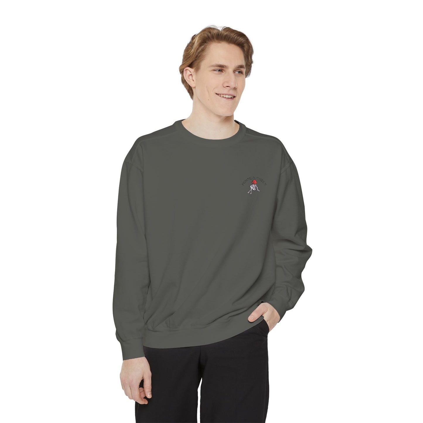 Pumpkin Queen Embroidered Sweatshirt