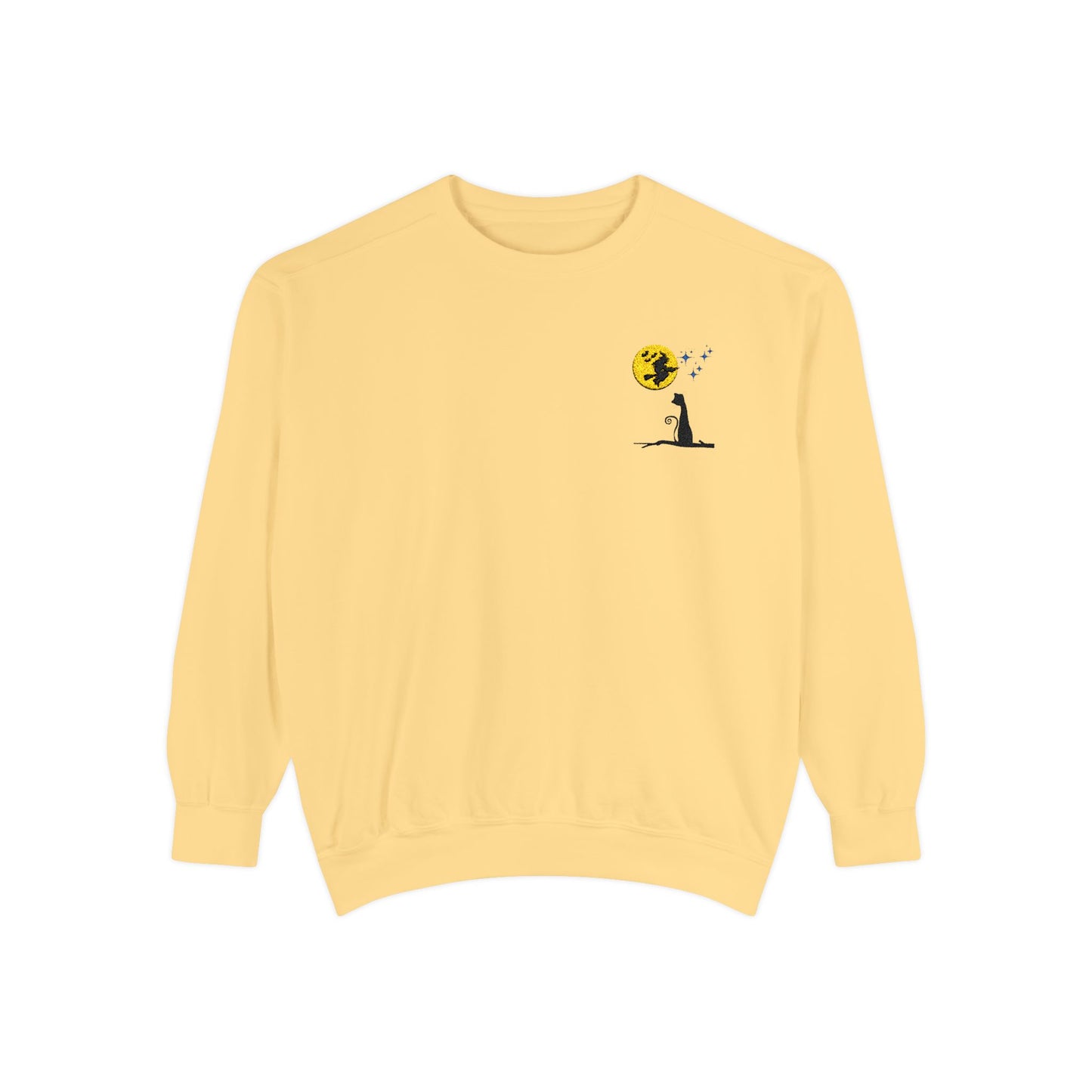 Embroidered Witchy Moonlit Sky Sweatshirt