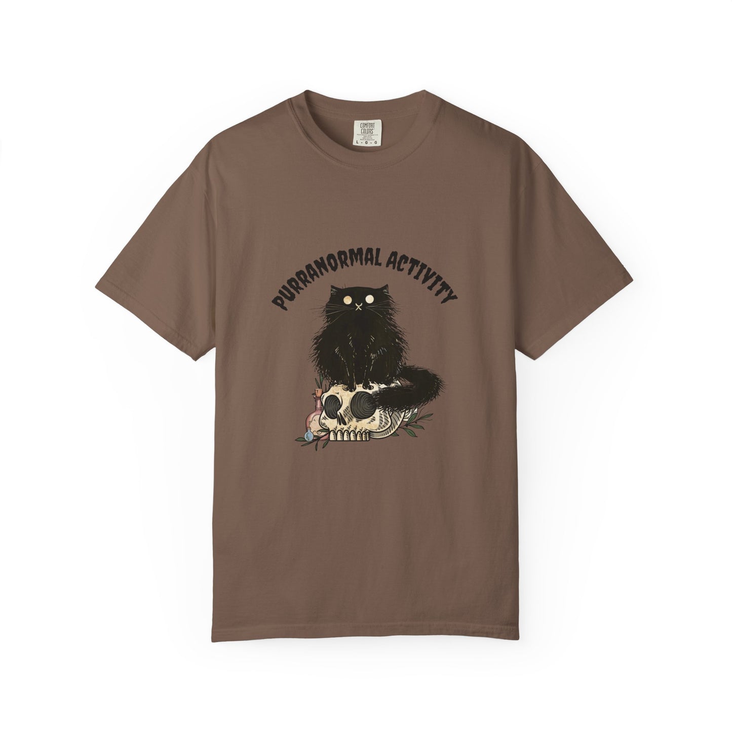 Purranormal Activity Unisex T-Shirt - Vintage Cat Graphic Tee for Pet Lovers