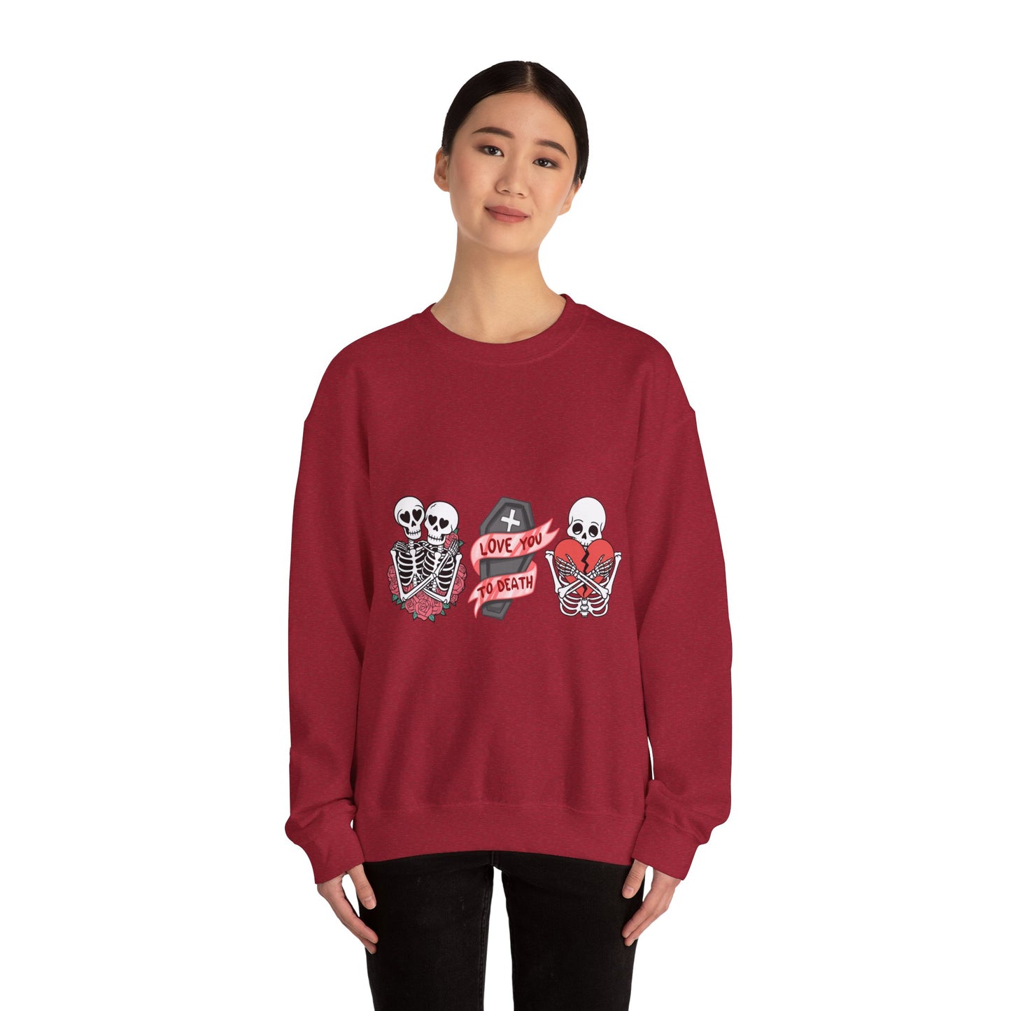 Love You to Death Crewneck Sweatshirt