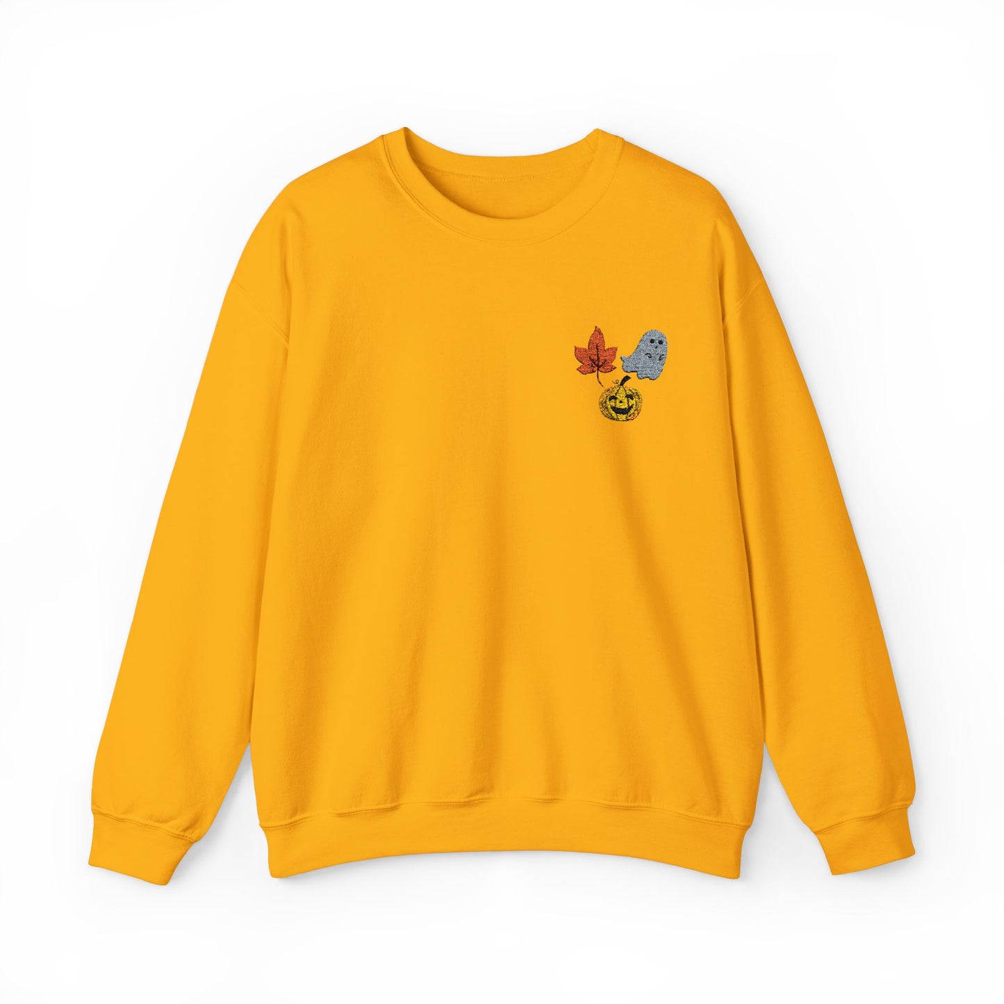 Embroidered Fall Vibes Crewneck Sweatshirt