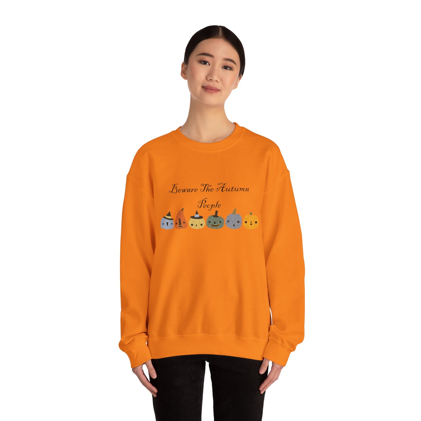 Beware The Autumn People Crewneck Sweatshirt