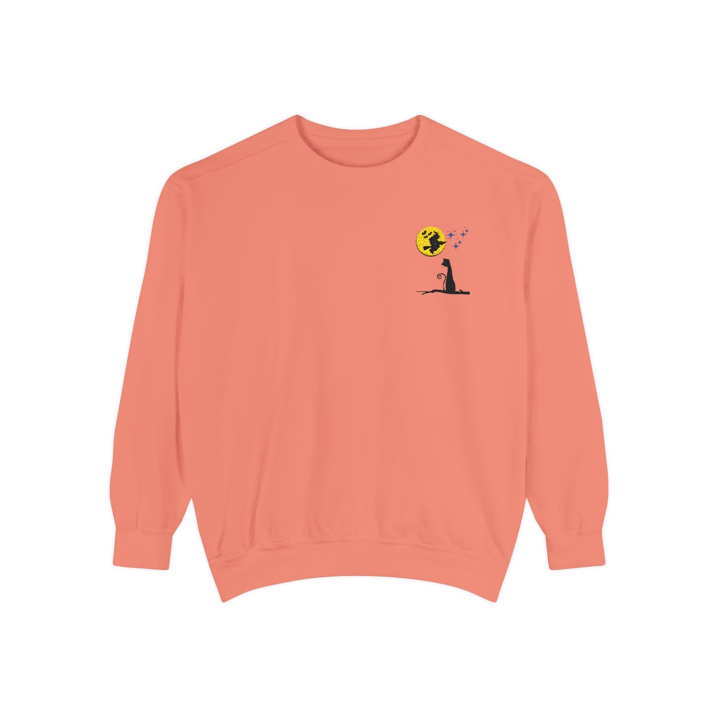Embroidered Witchy Moonlit Sky Sweatshirt