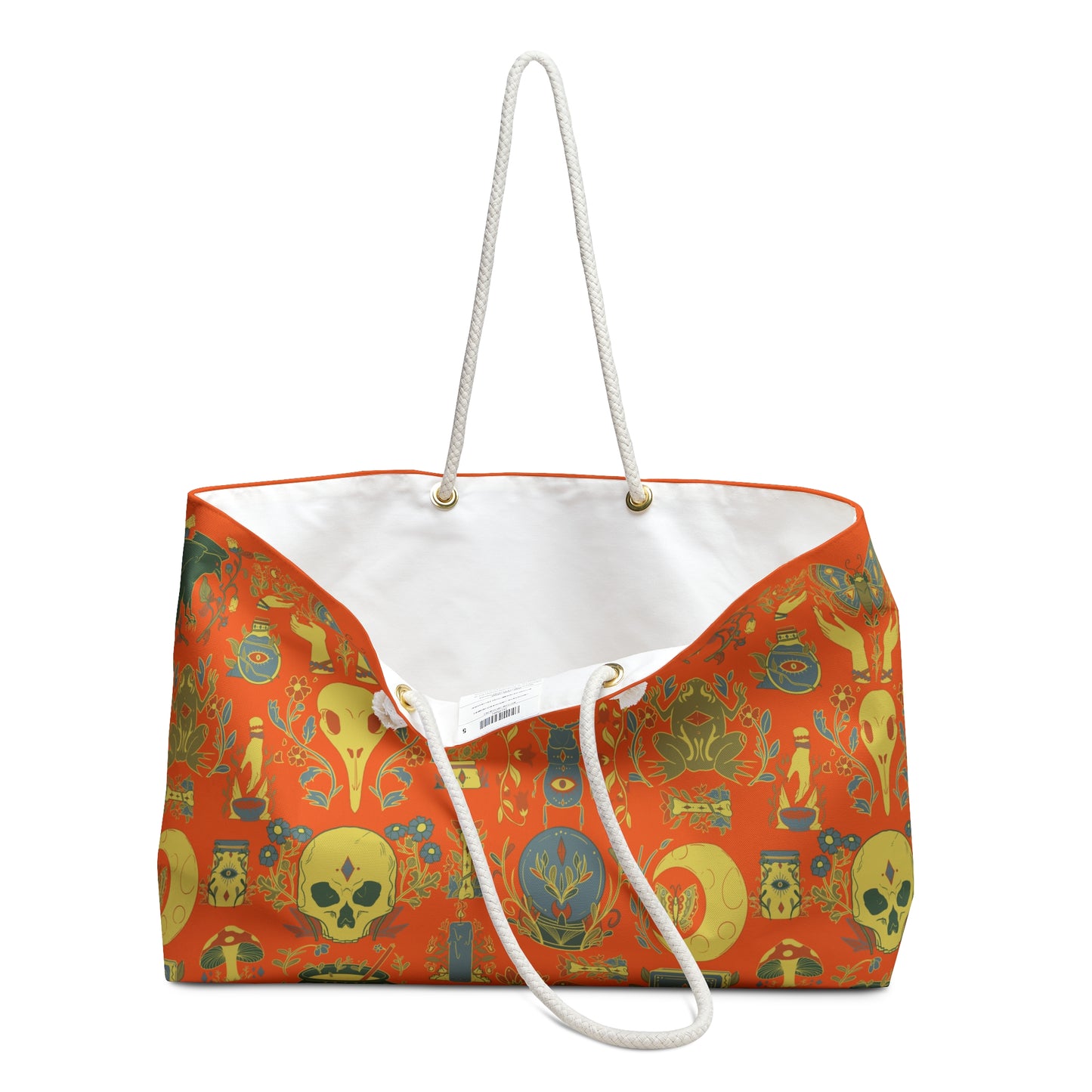 Orange Enchanted Alchemy Weekender Bag