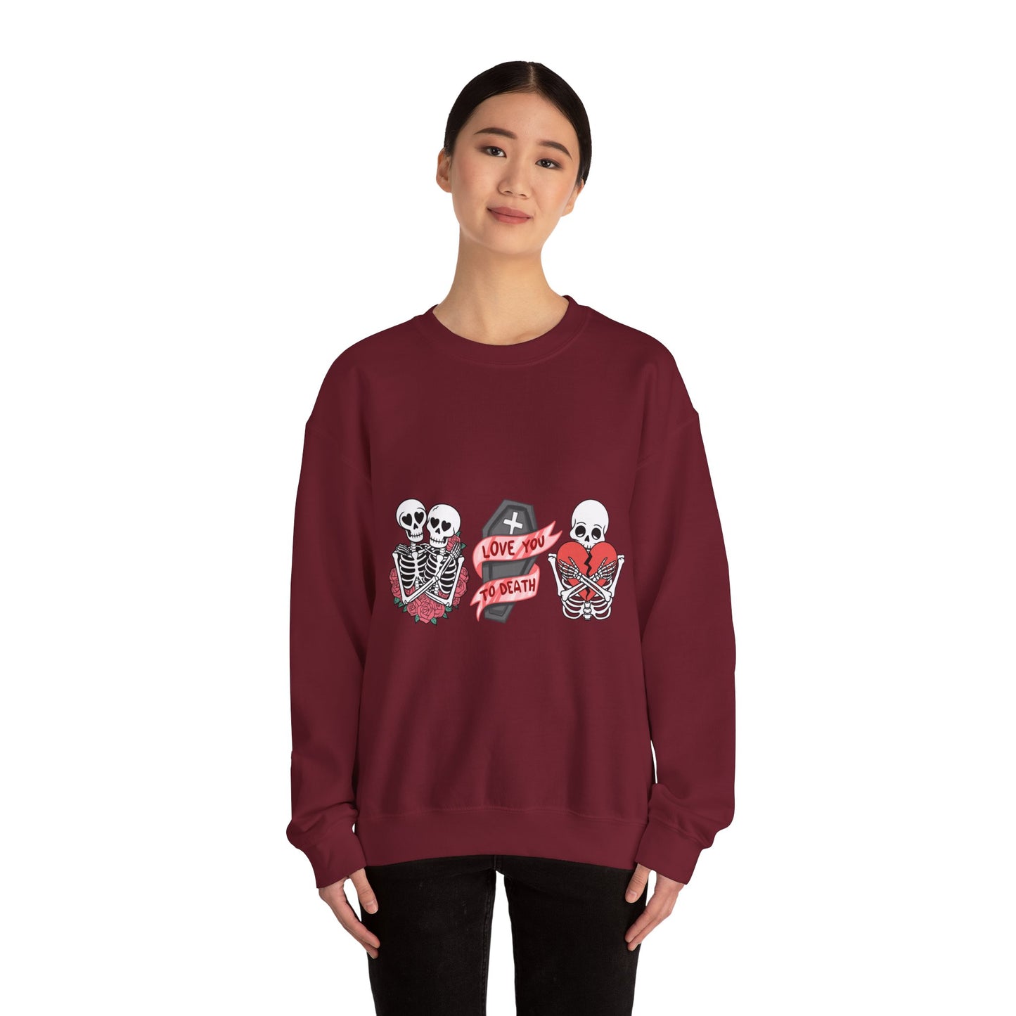 Love You to Death Crewneck Sweatshirt