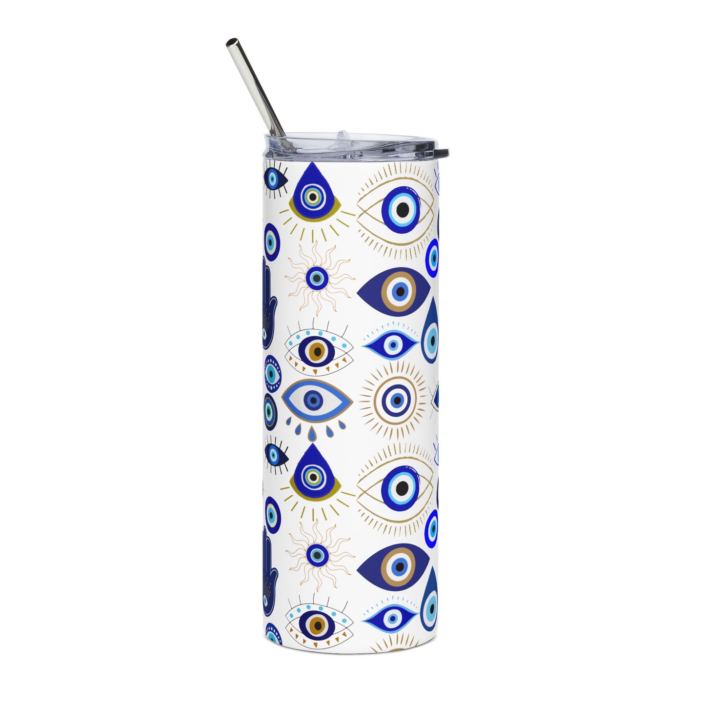 Evil Eye Stainless Steel Tumbler