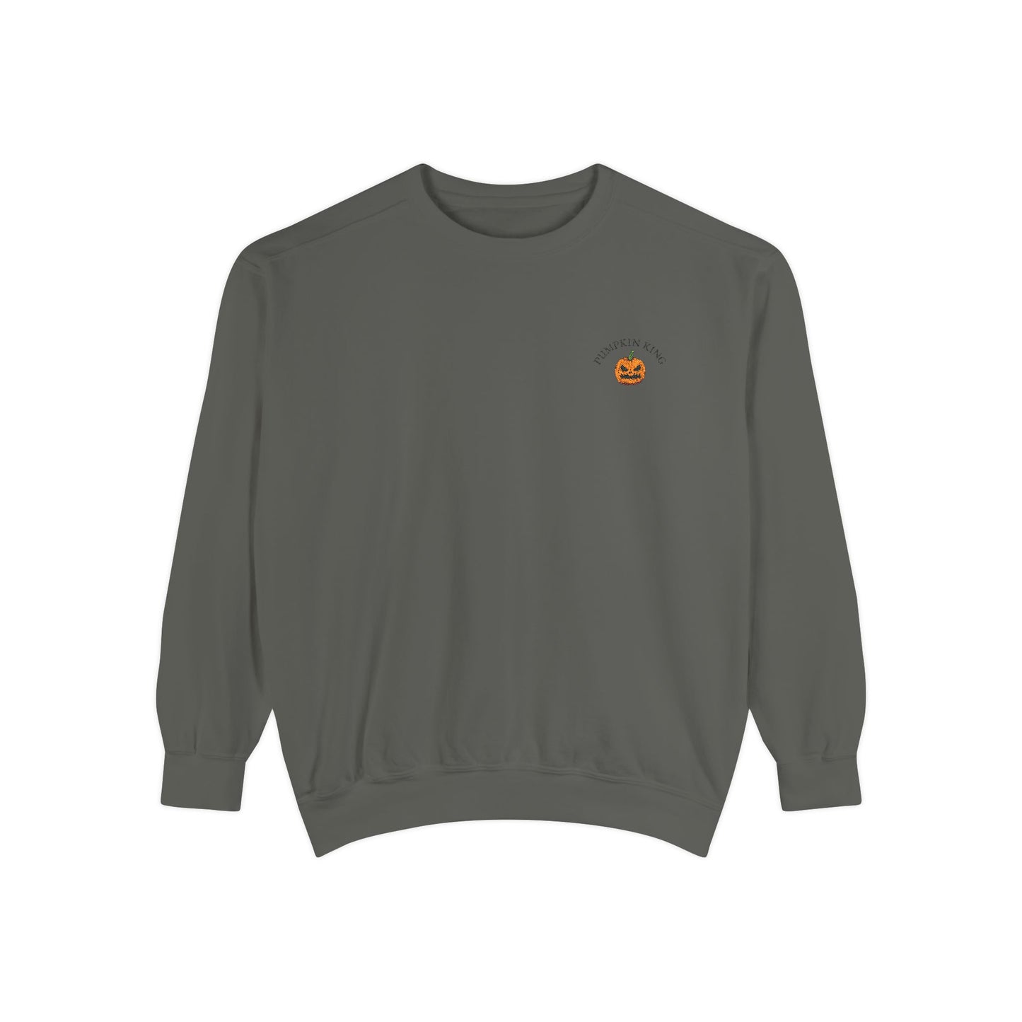 Pumpkin King Embroidered Sweatshirt