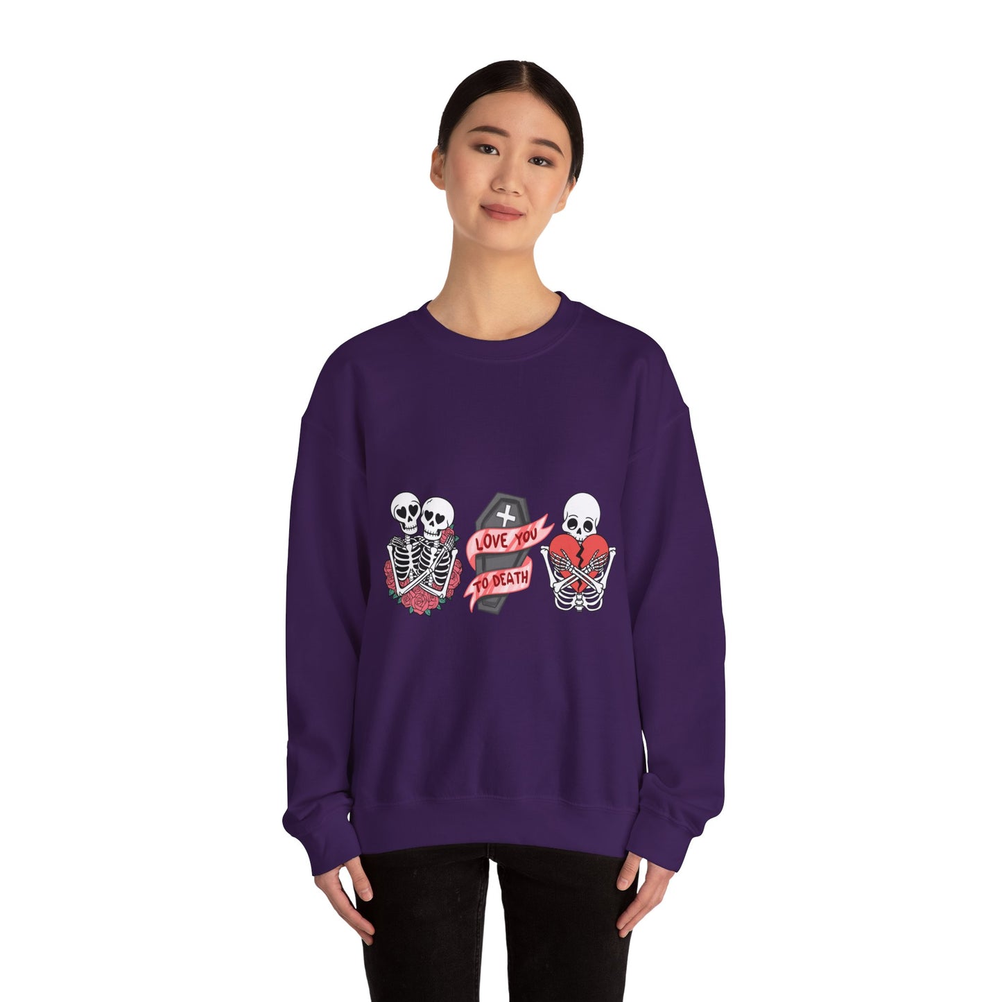 Love You to Death Crewneck Sweatshirt