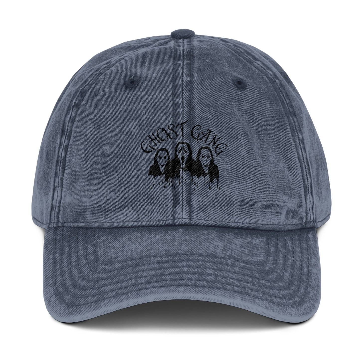 Ghost Gang Vintage Embroidered Cap- Spooky Style all Year round