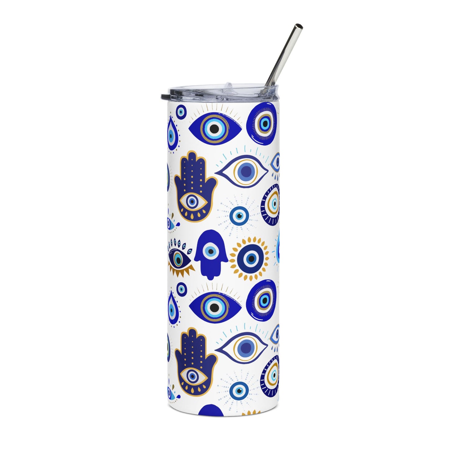 Evil Eye Stainless Steel Tumbler