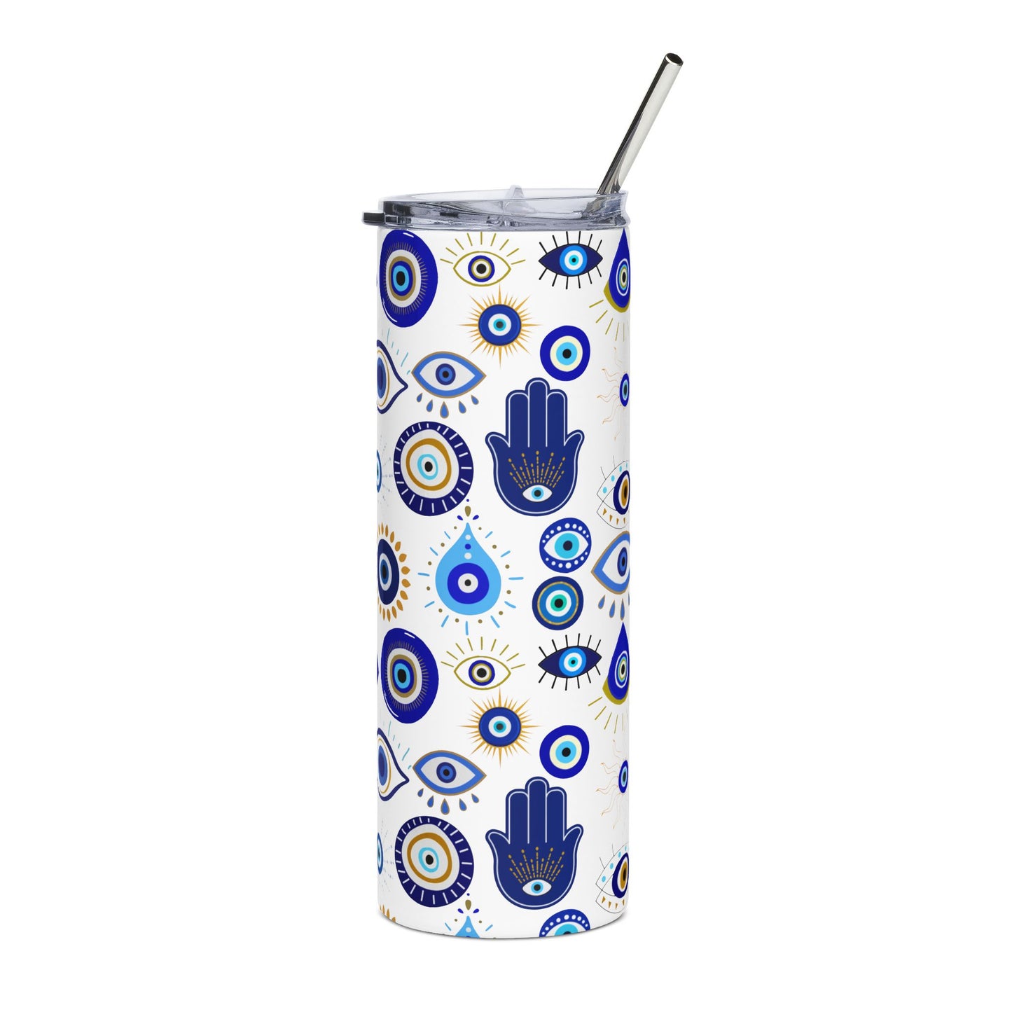 Evil Eye Stainless Steel Tumbler