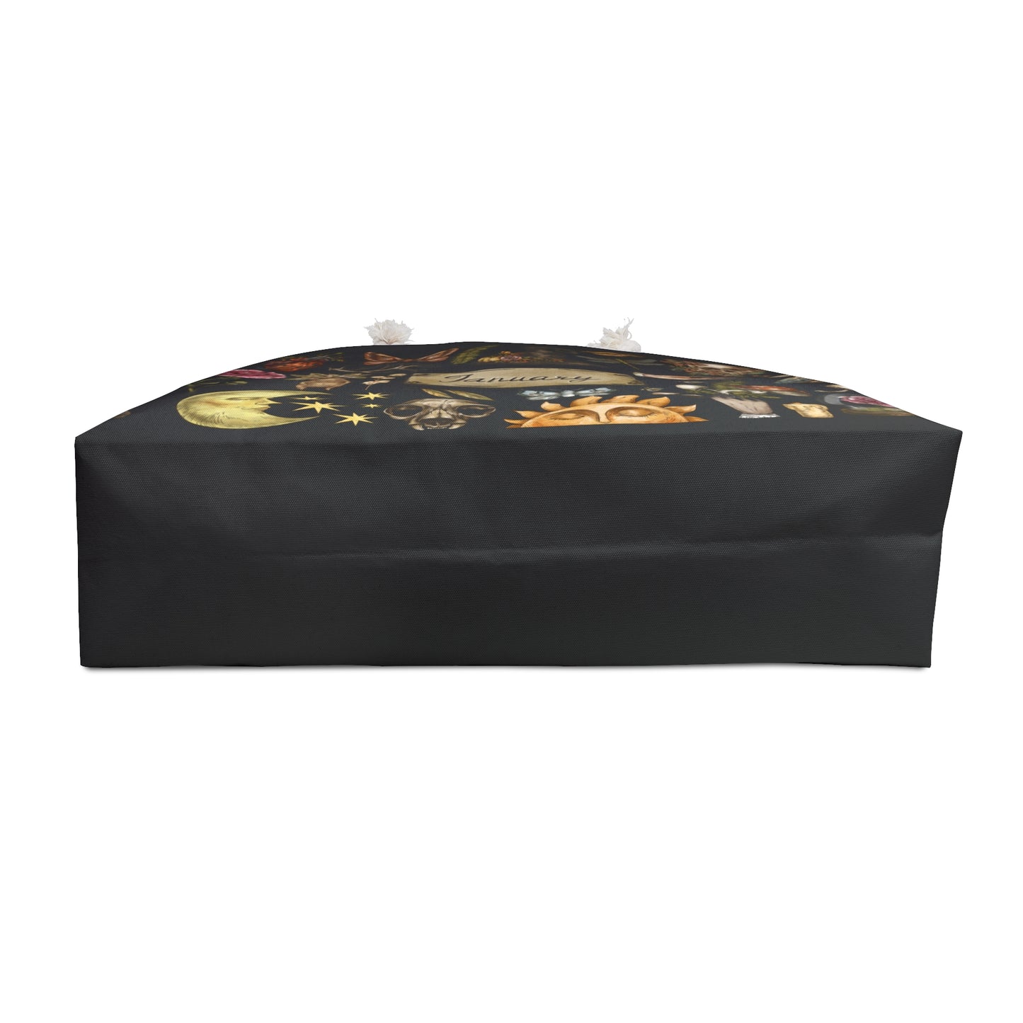 Witchy January Birthstone and Birth Flower Weekender Bag