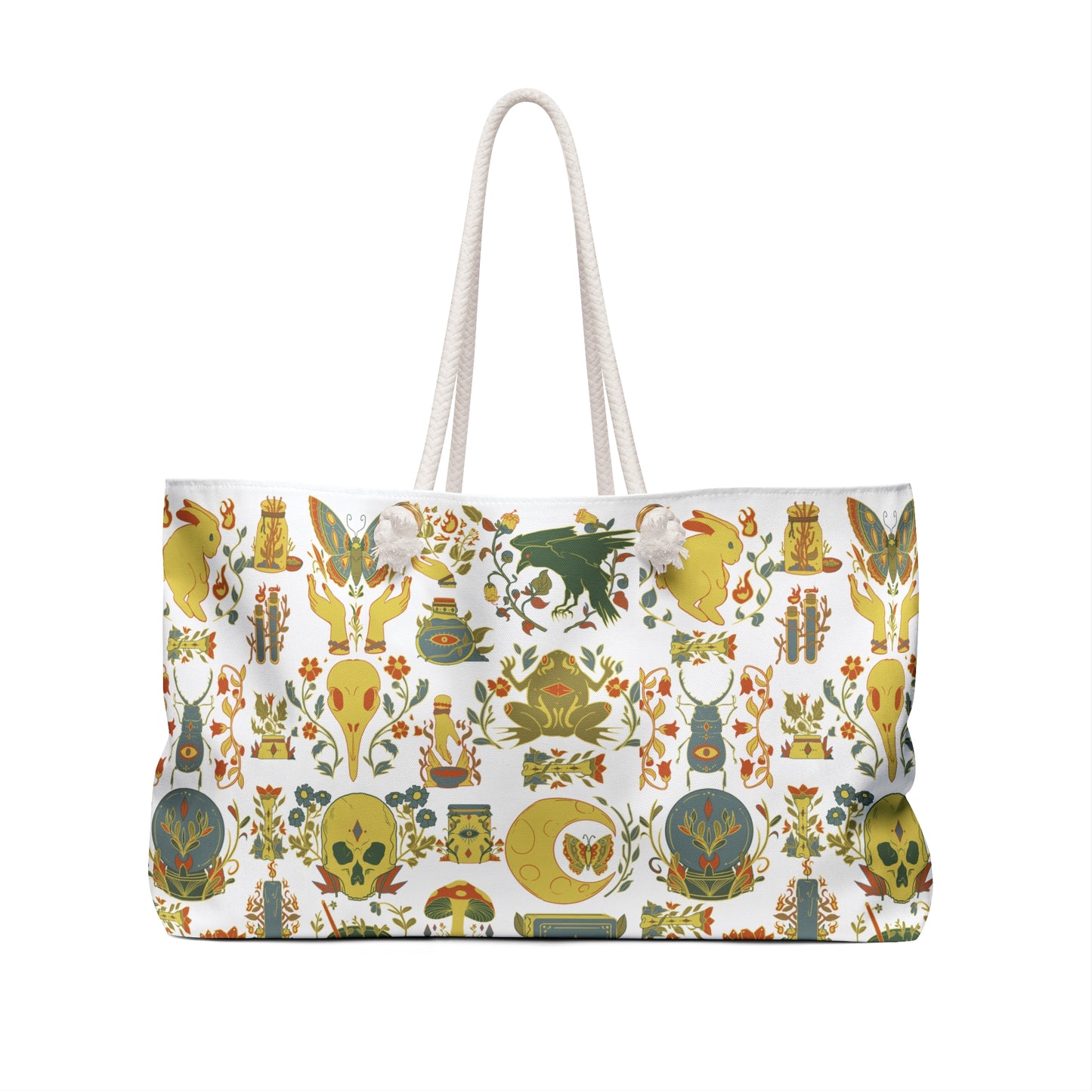 White Enchanted Alchemy Weekender Bag