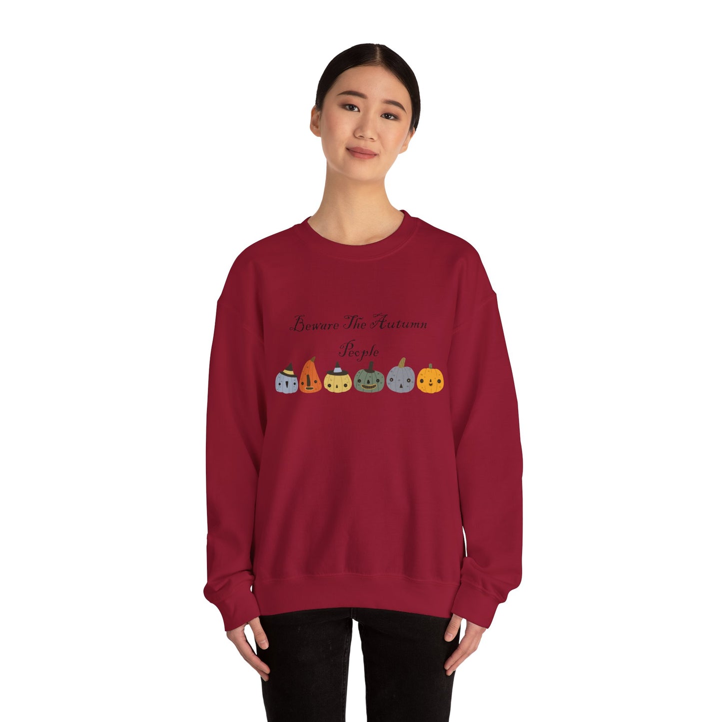 Beware The Autumn People Crewneck Sweatshirt