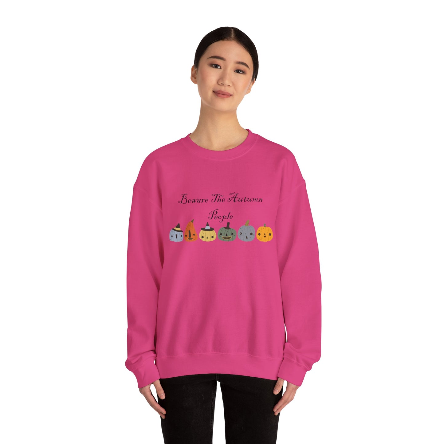 Beware The Autumn People Crewneck Sweatshirt