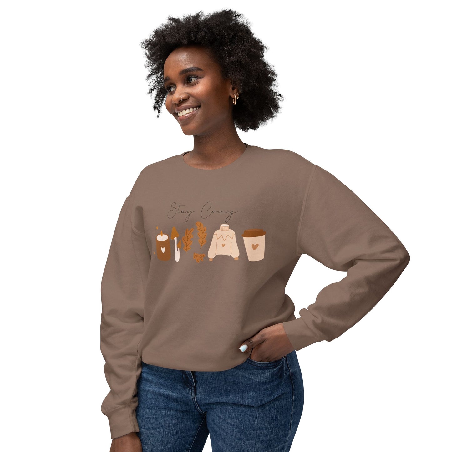 Stay Cozy Unisex Lightweight Crewneck Sweatshirt