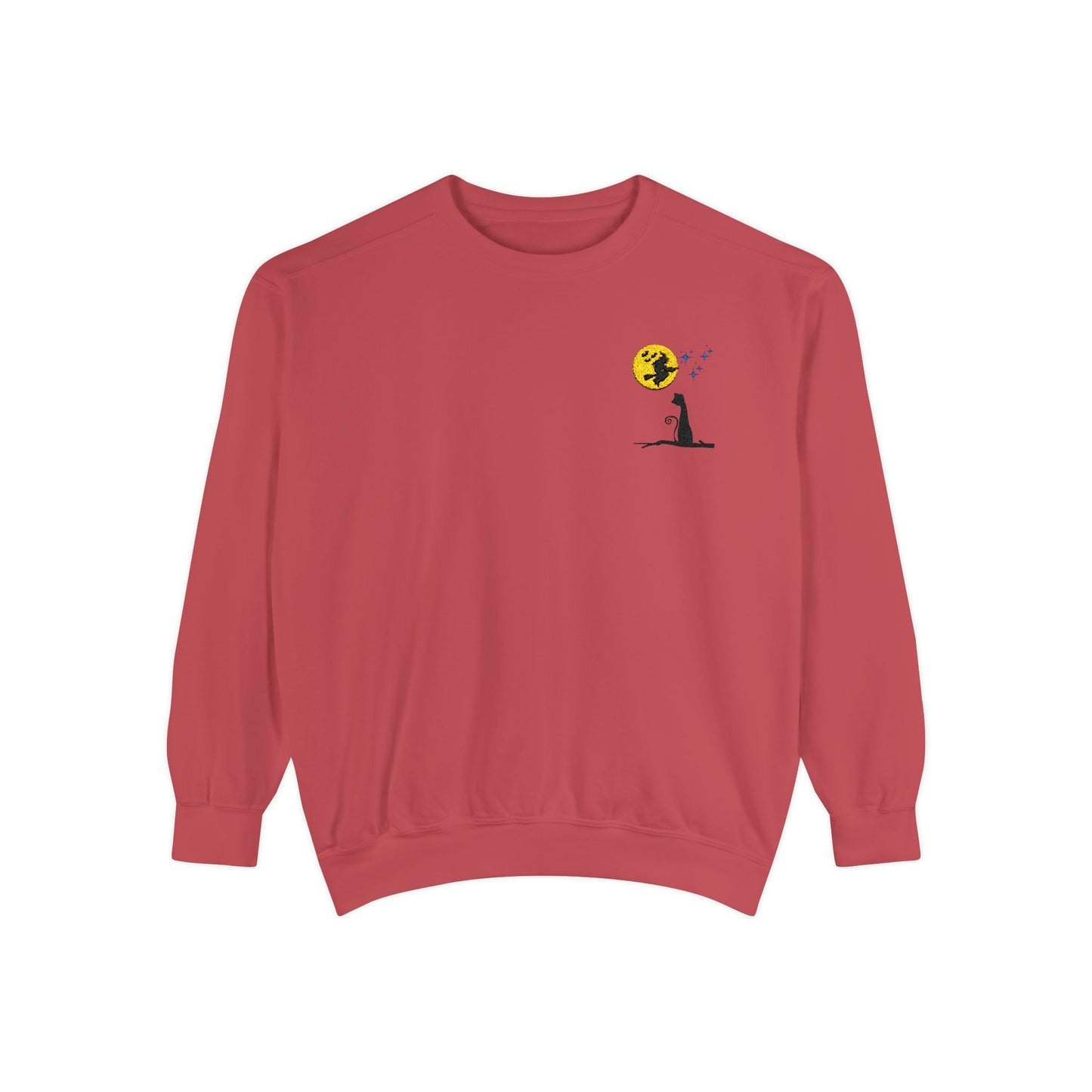 Embroidered Witchy Moonlit Sky Sweatshirt