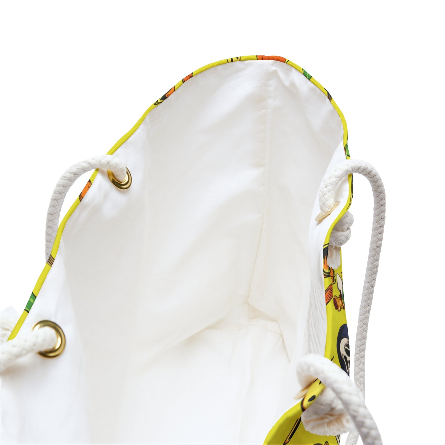 Yellow Monster Mash Oversized Tote