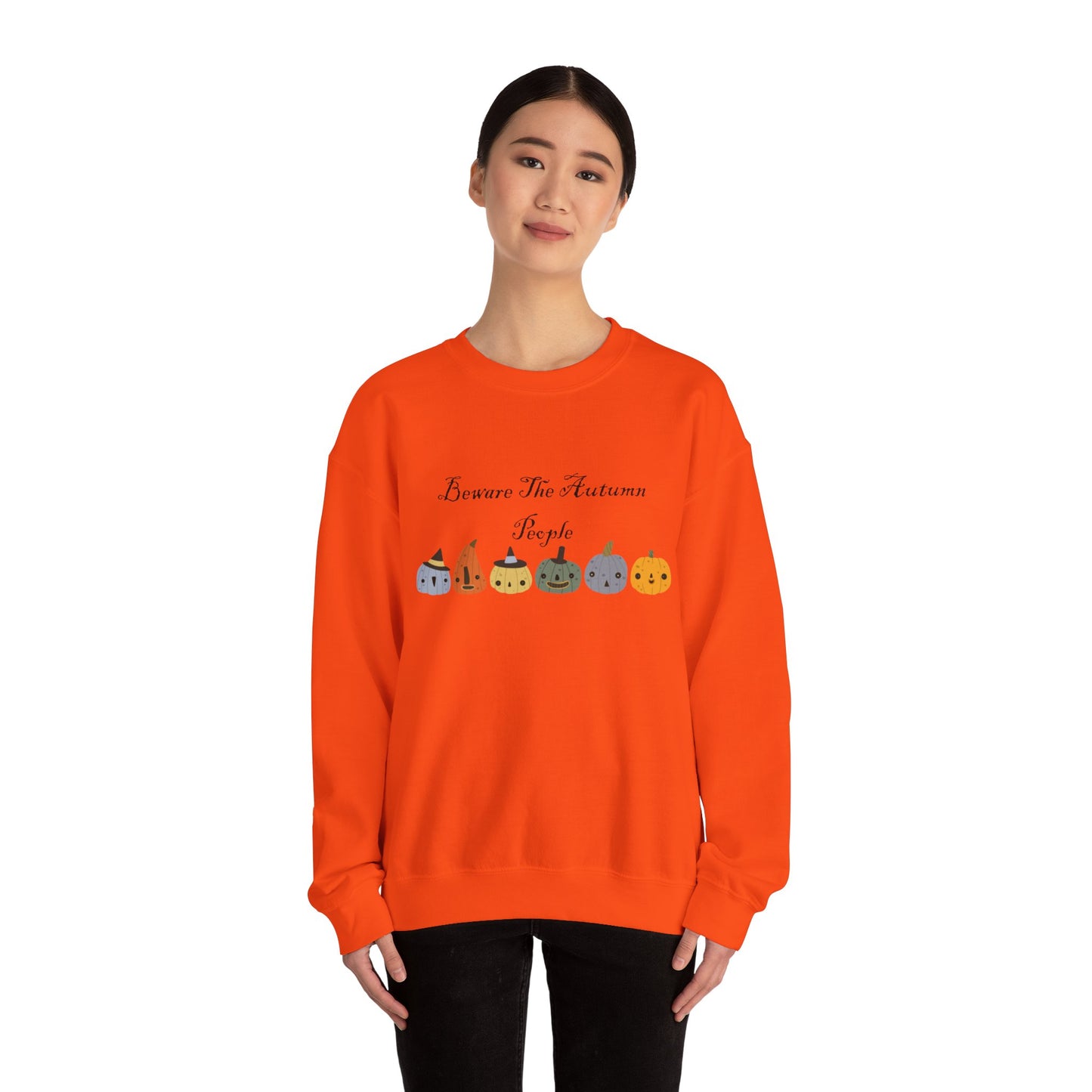 Beware The Autumn People Crewneck Sweatshirt