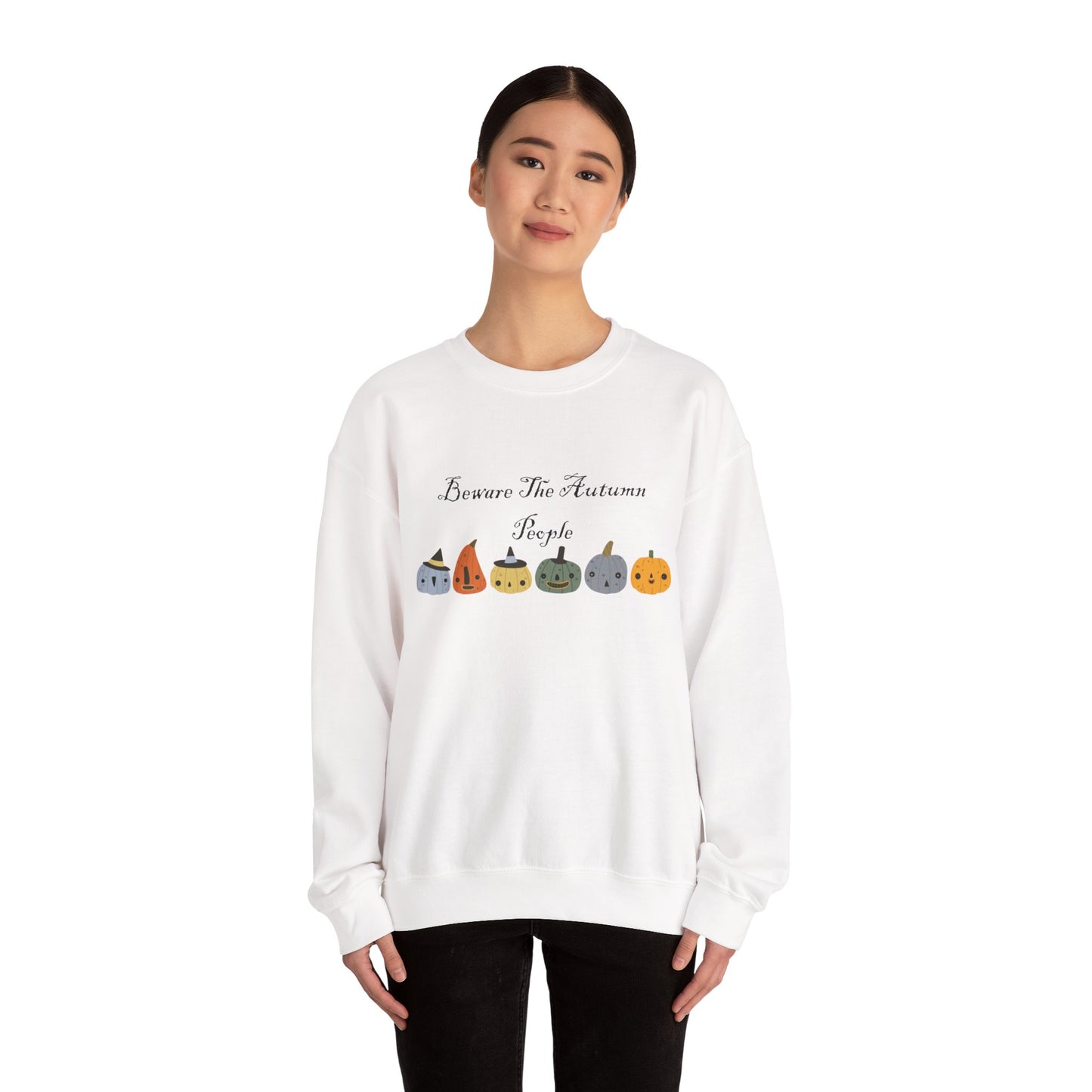 Beware The Autumn People Crewneck Sweatshirt