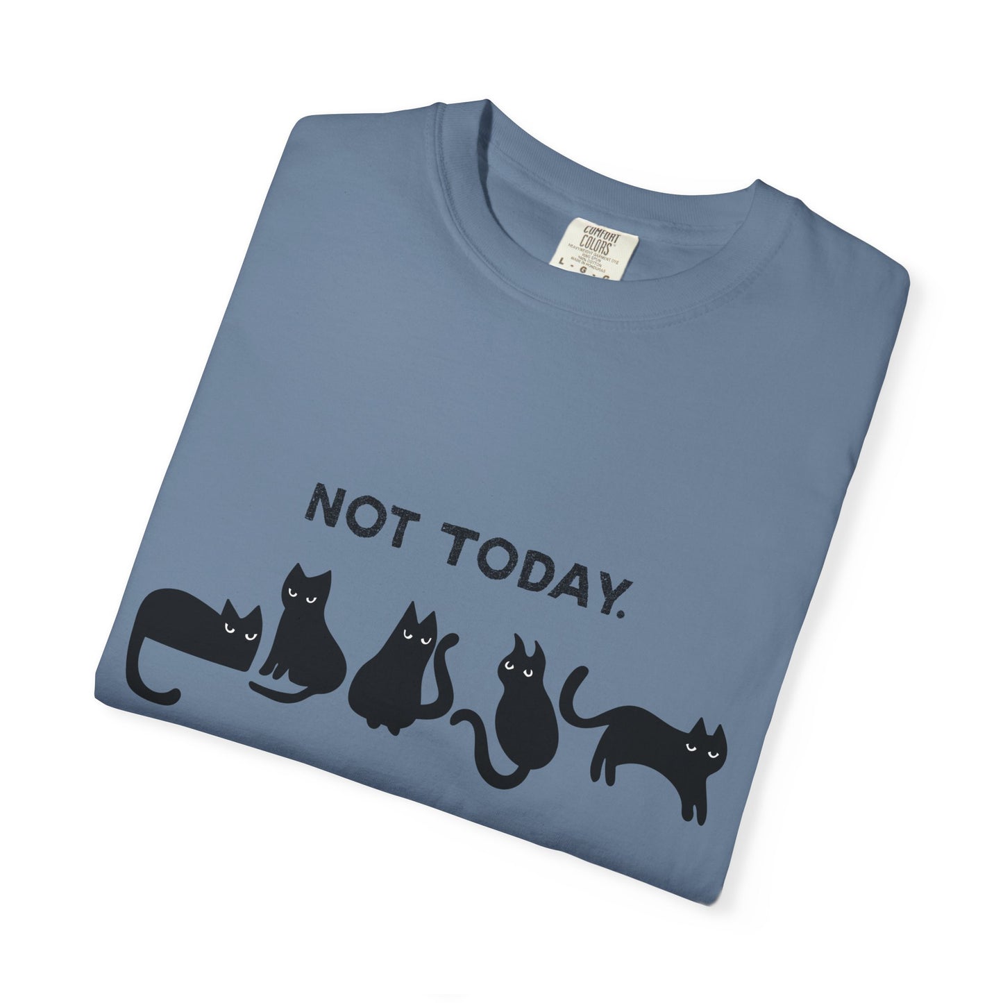 Not Today Cat T-shirt