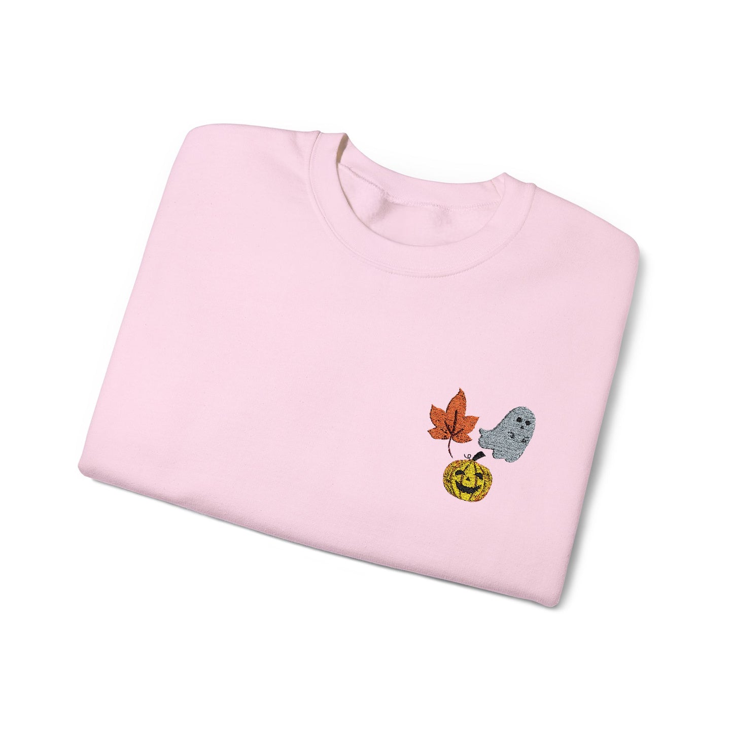 Embroidered Fall Vibes Crewneck Sweatshirt