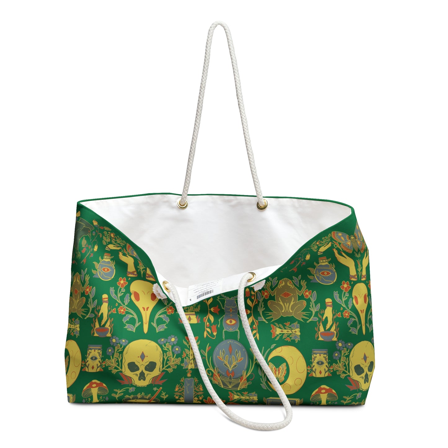 Dark Green Enchanted Alchemy Weekender Bag