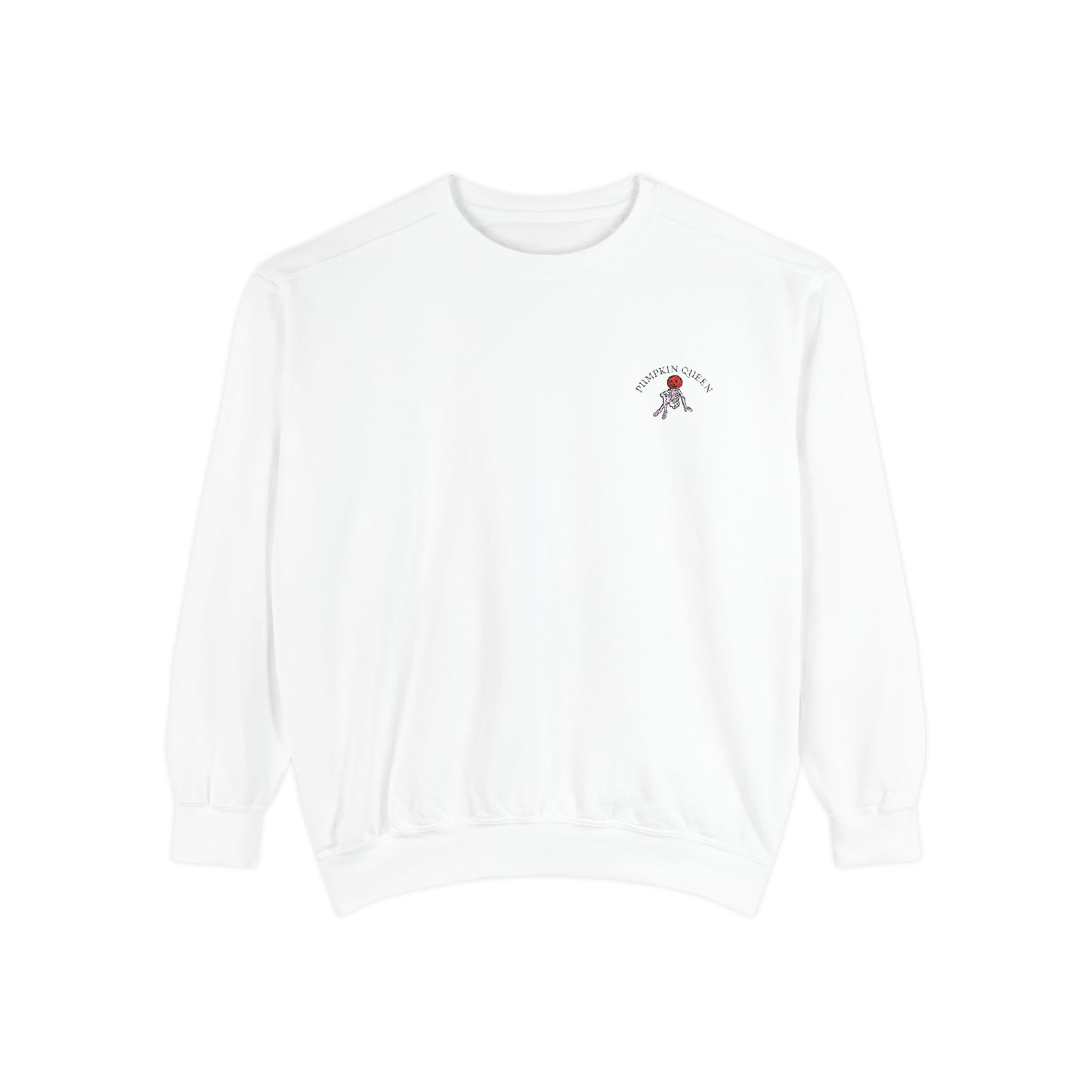 Pumpkin Queen Embroidered Sweatshirt