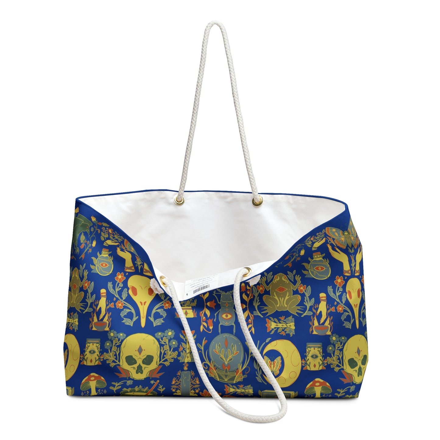Dark Blue Enchanted Alchemy Weekender Bag