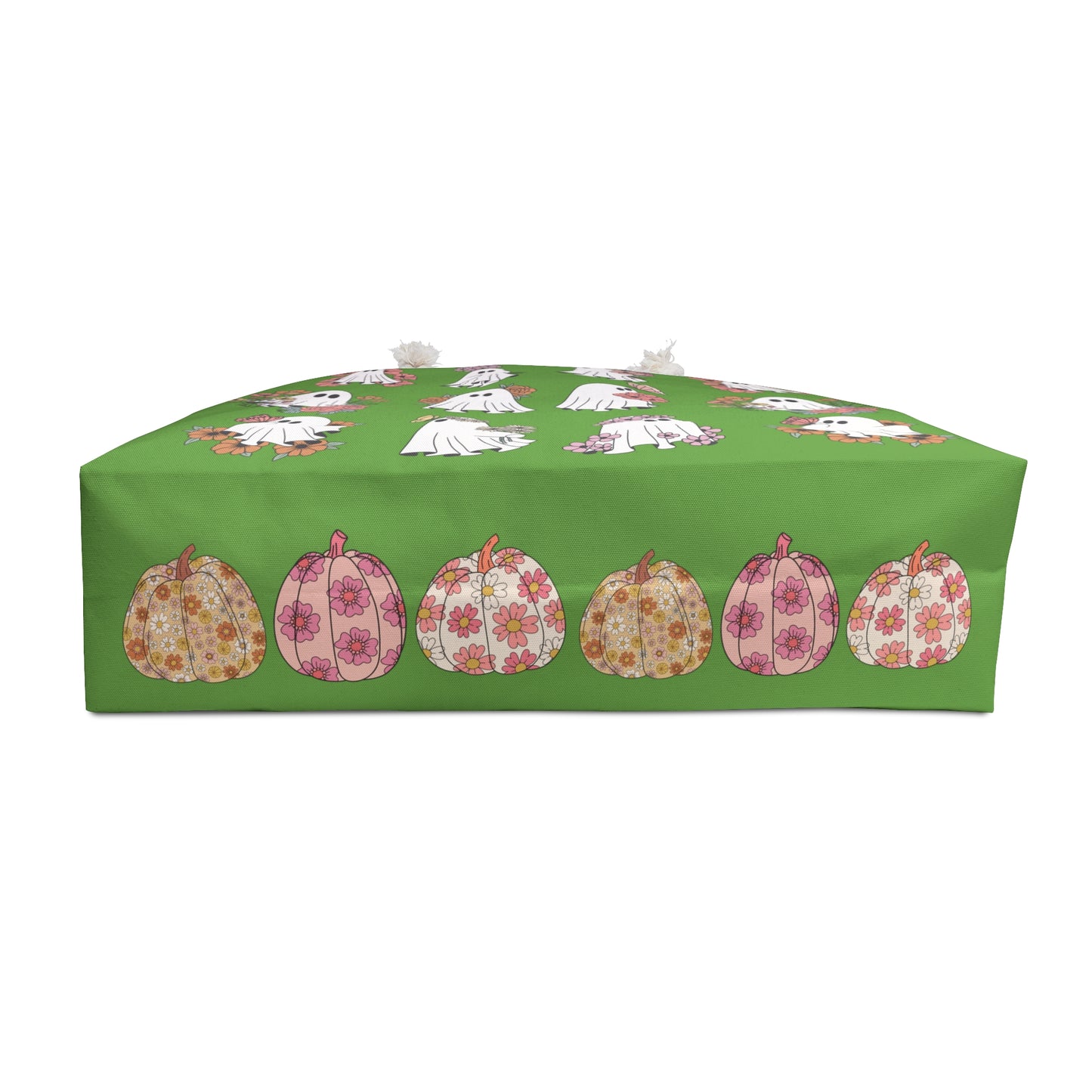 Ghostly Floral Weekender Bag - Perfect for Travel & Halloween