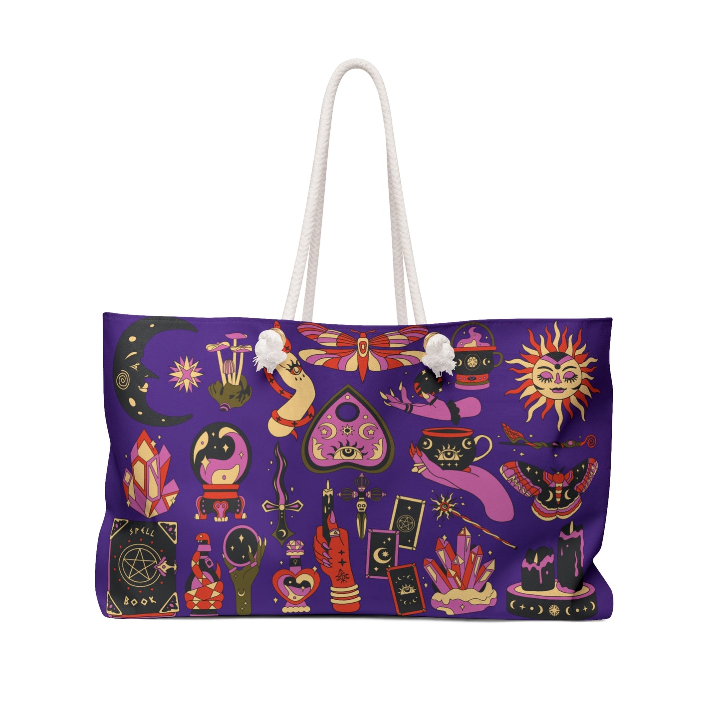 Witching Hour Weekender Tote – A Spellbinding Travel Essential