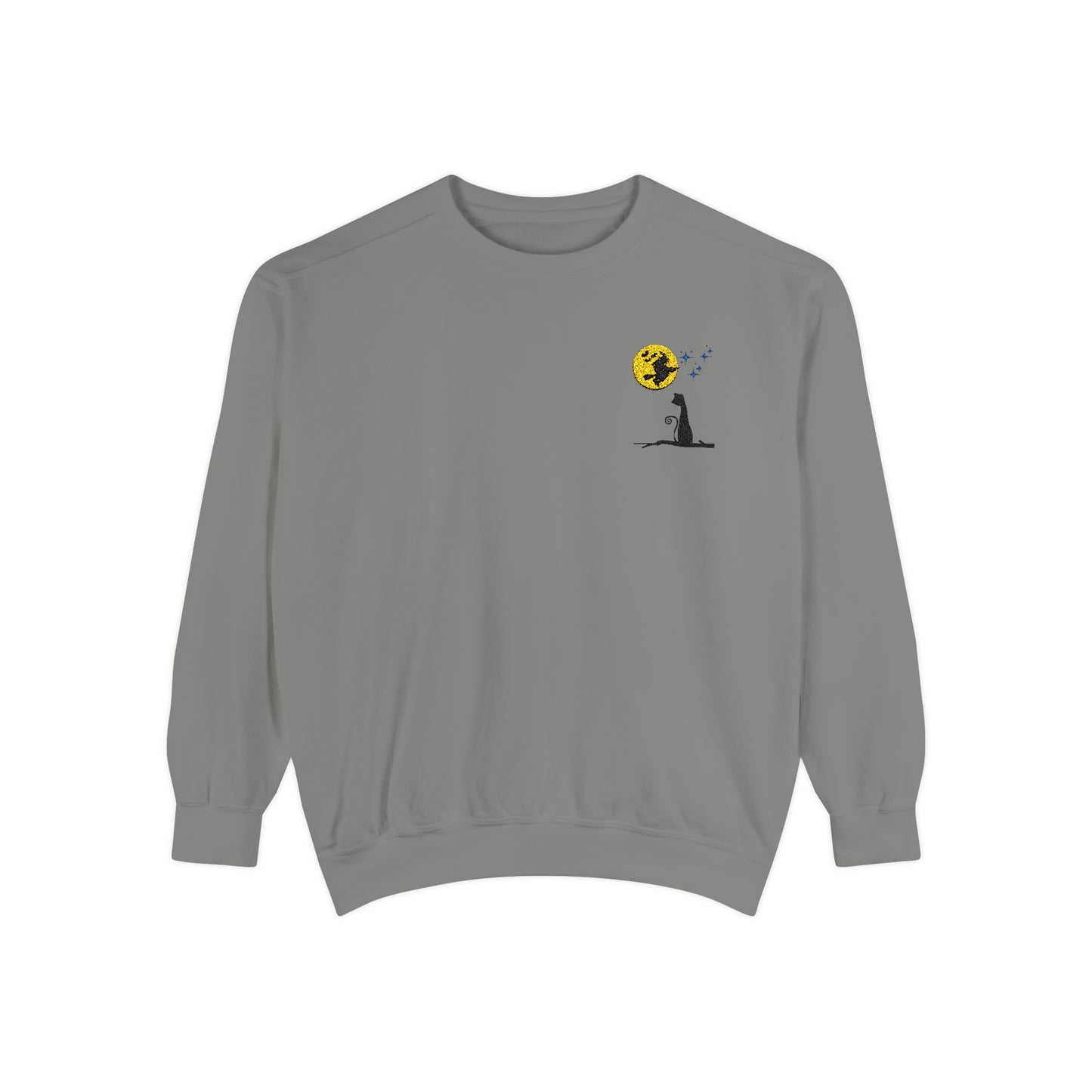 Embroidered Witchy Moonlit Sky Sweatshirt