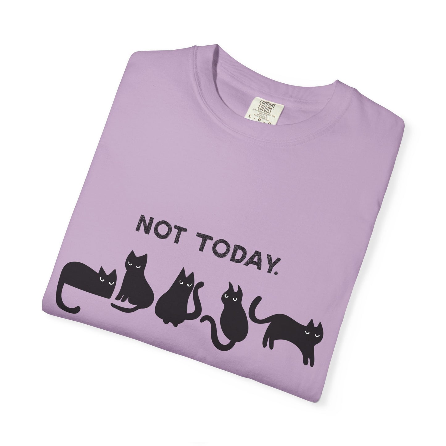 Not Today Cat T-shirt