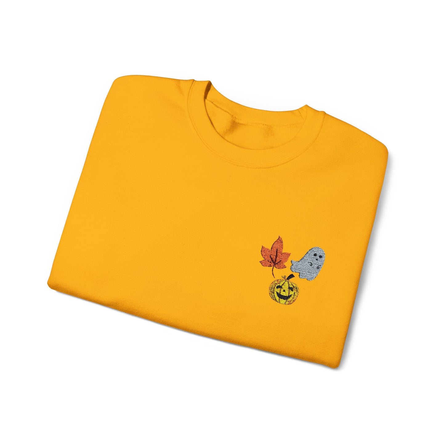 Embroidered Fall Vibes Crewneck Sweatshirt
