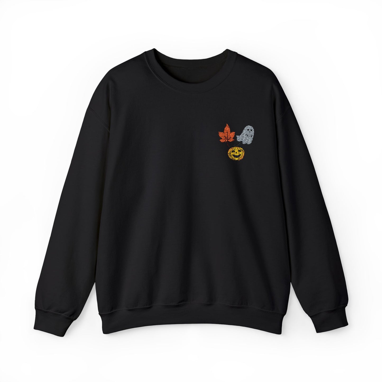 Embroidered Fall Vibes Crewneck Sweatshirt