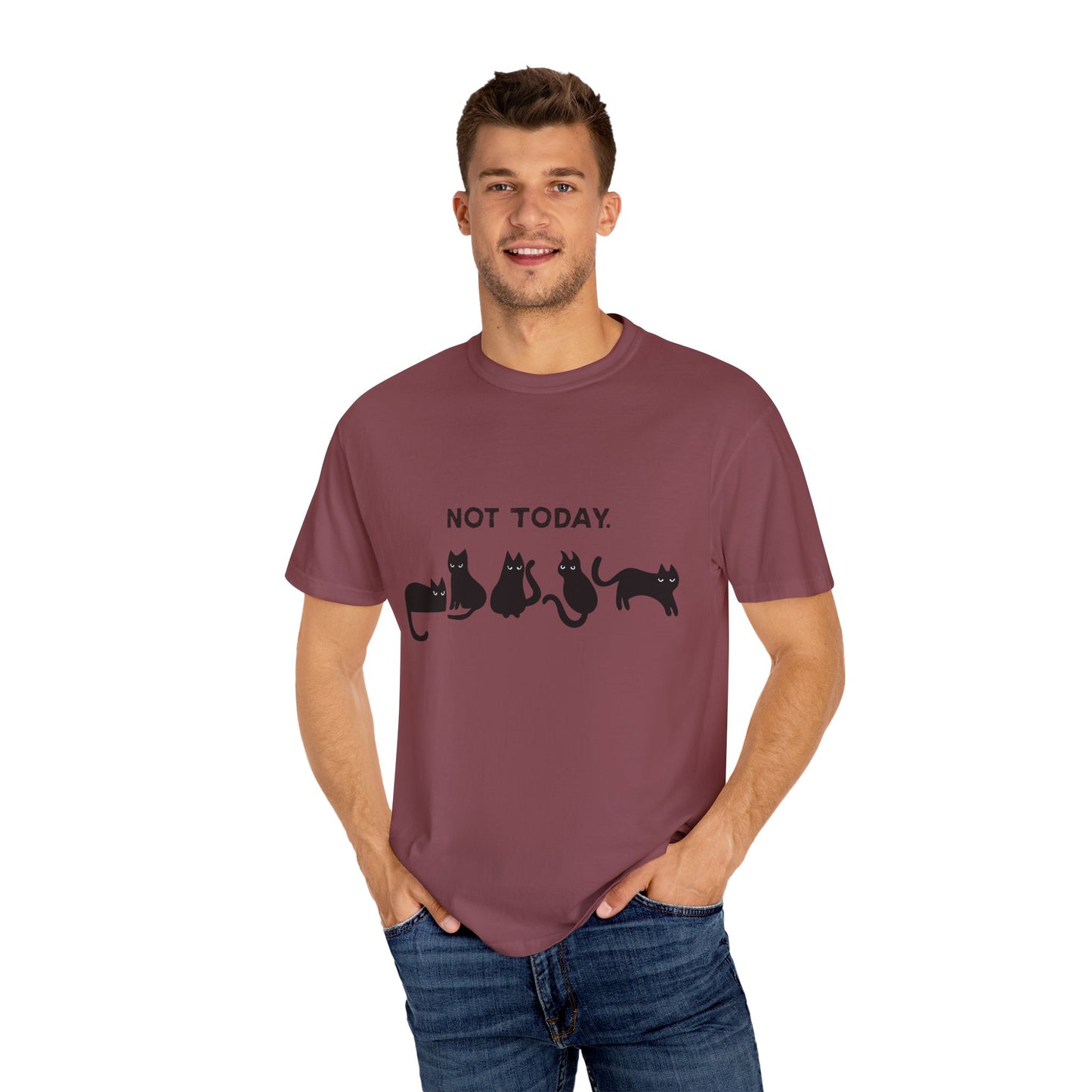 Not Today Cat T-shirt